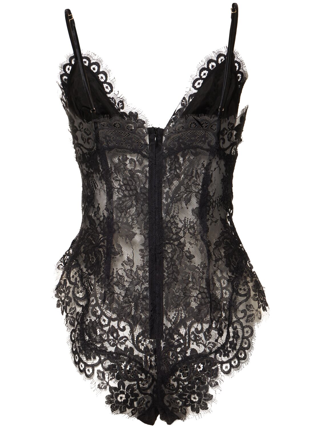 Zimmermann Cotton Blend Lace Teddy Bodysuit