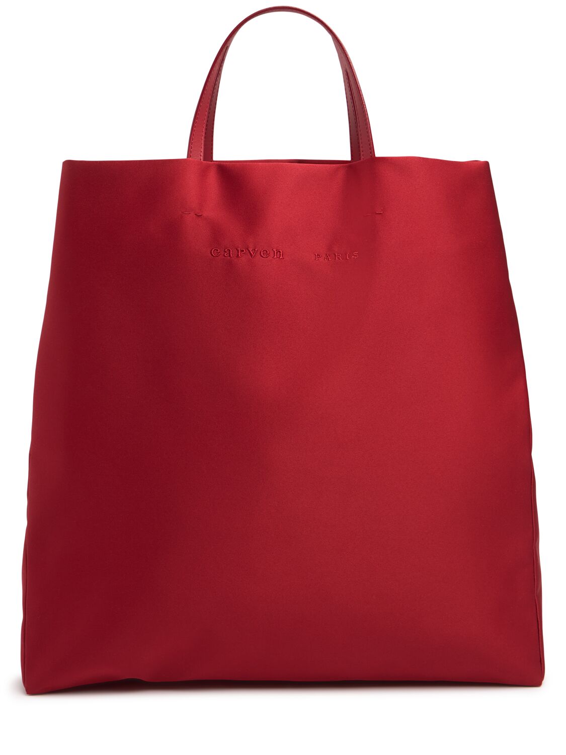 Carven Jeanne Leather Tote Bag