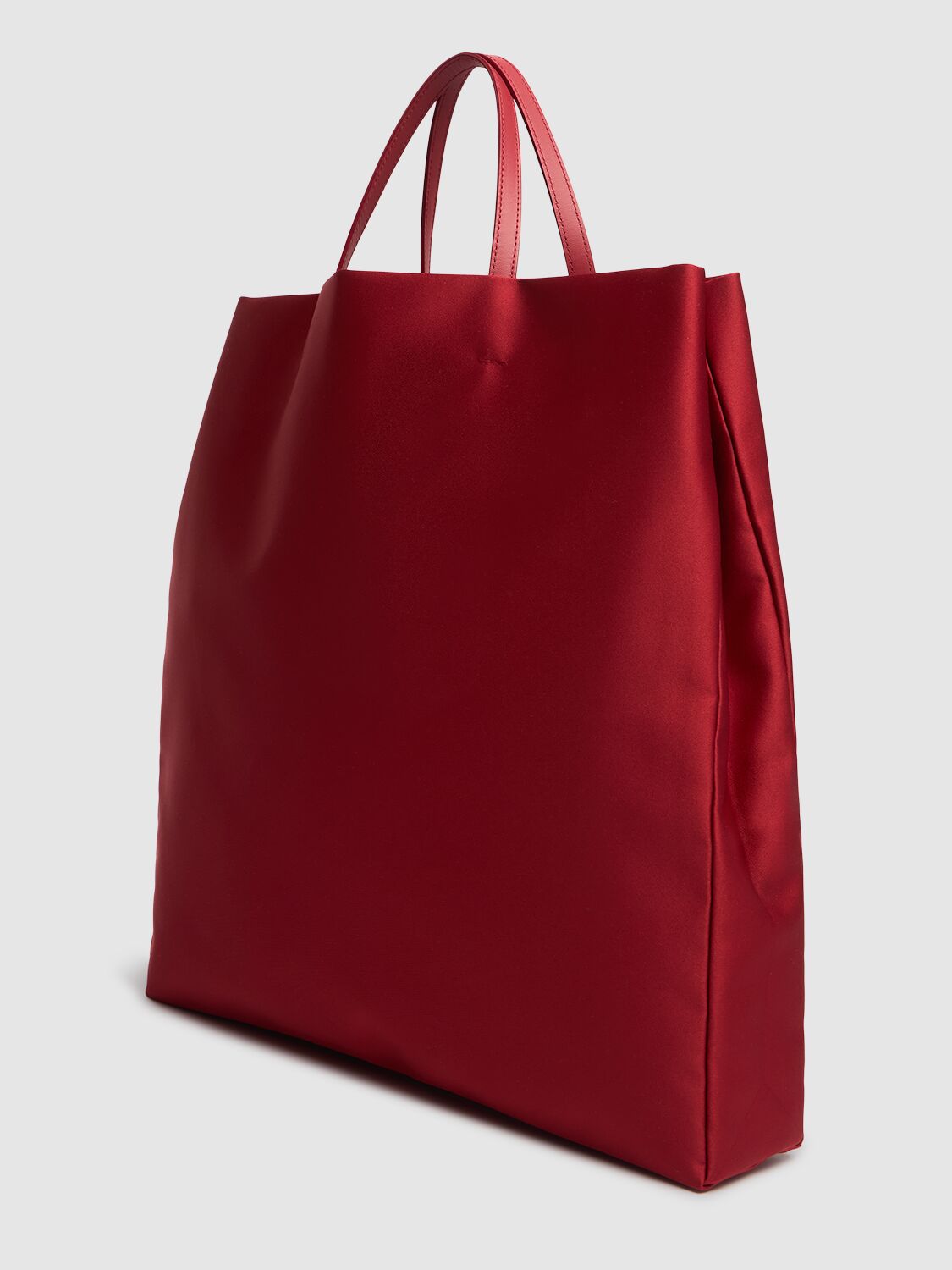 Shop Carven Jeanne Satin Tote Bag
