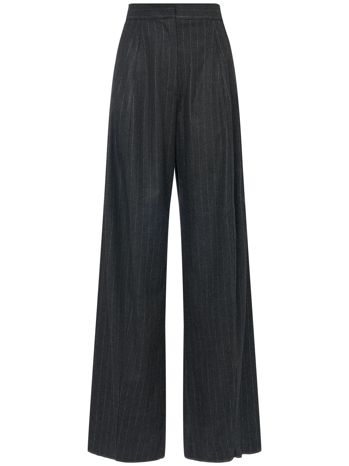 Belgio Wool Blend Wide Pants