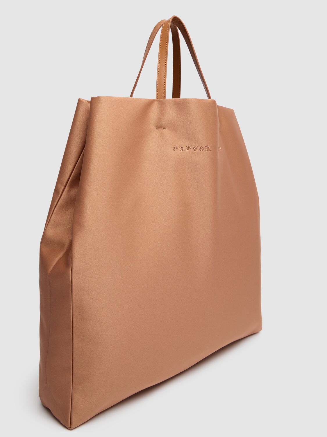CARVEN JEANNE SATIN TOTE BAG 