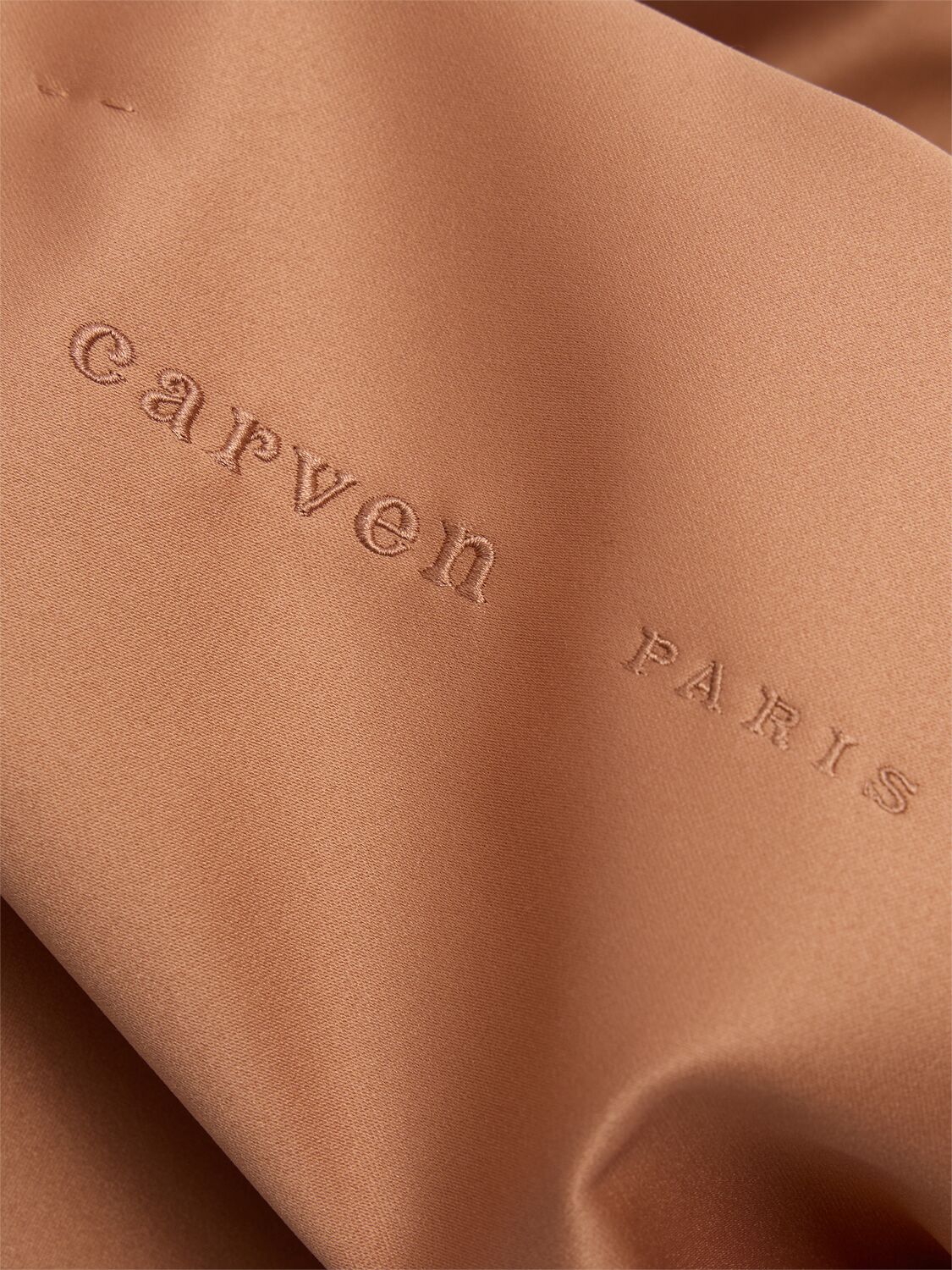 CARVEN JEANNE SATIN TOTE BAG 