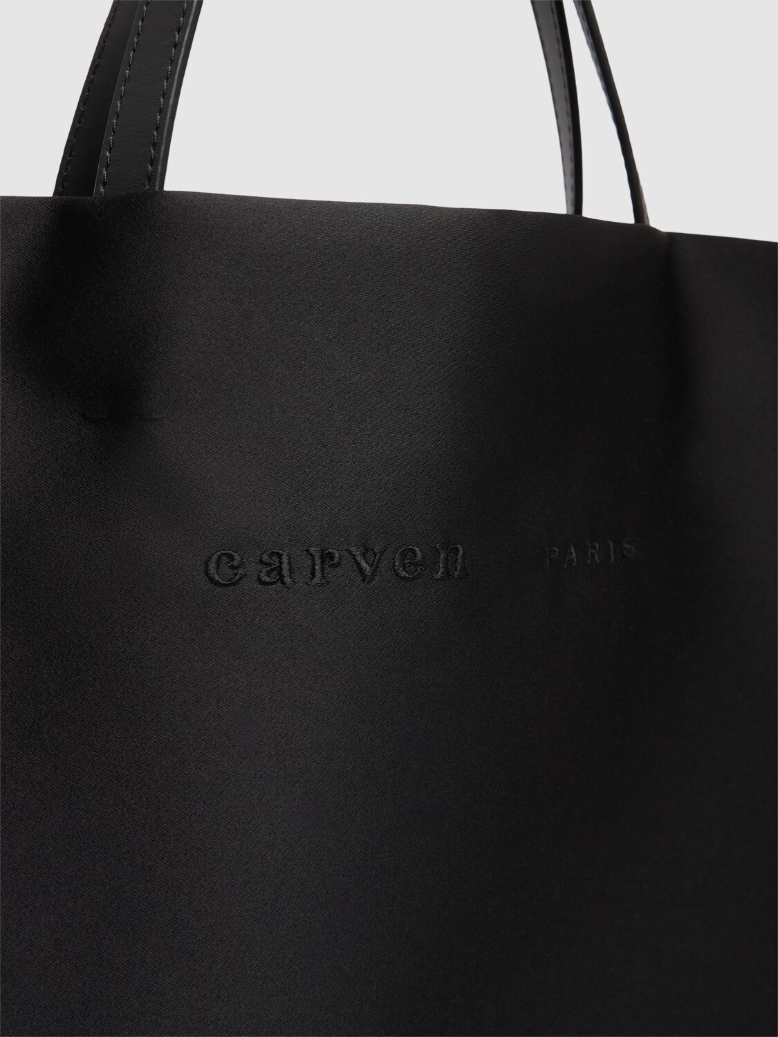 CARVEN JEANNE SATIN TOTE BAG 