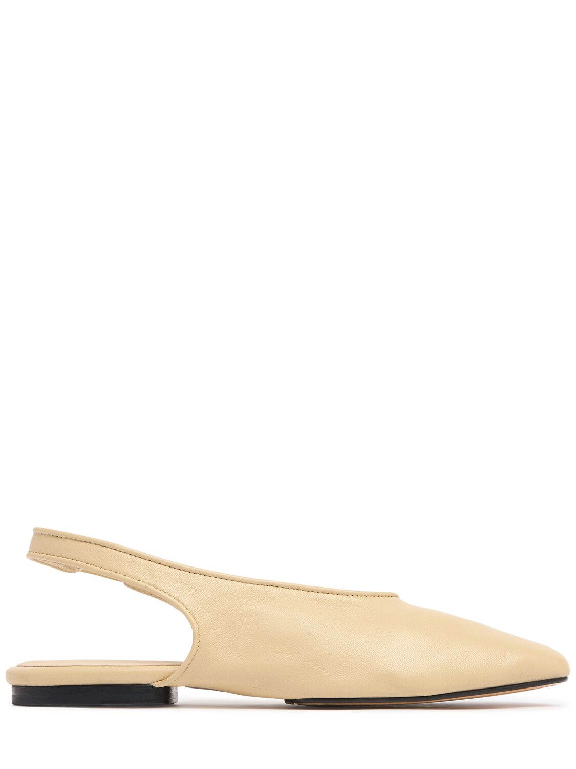 10mm Emmett Leather Slingback Flats
