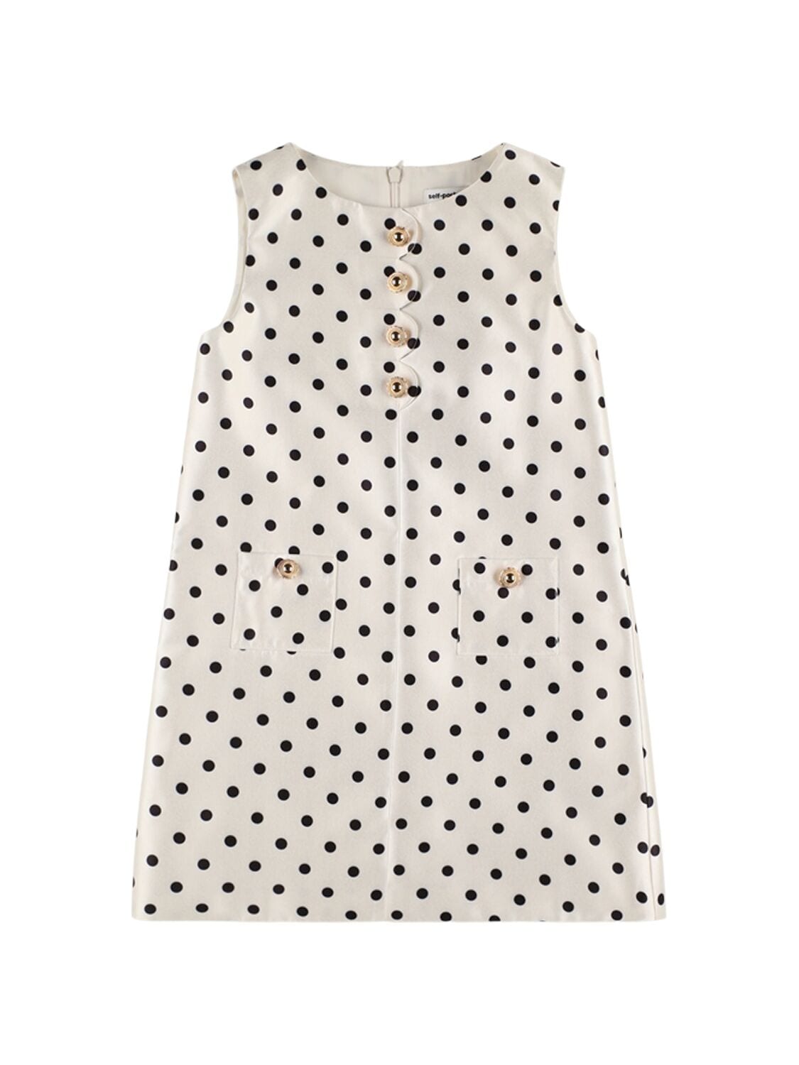 Polka Dot Taffeta Dress