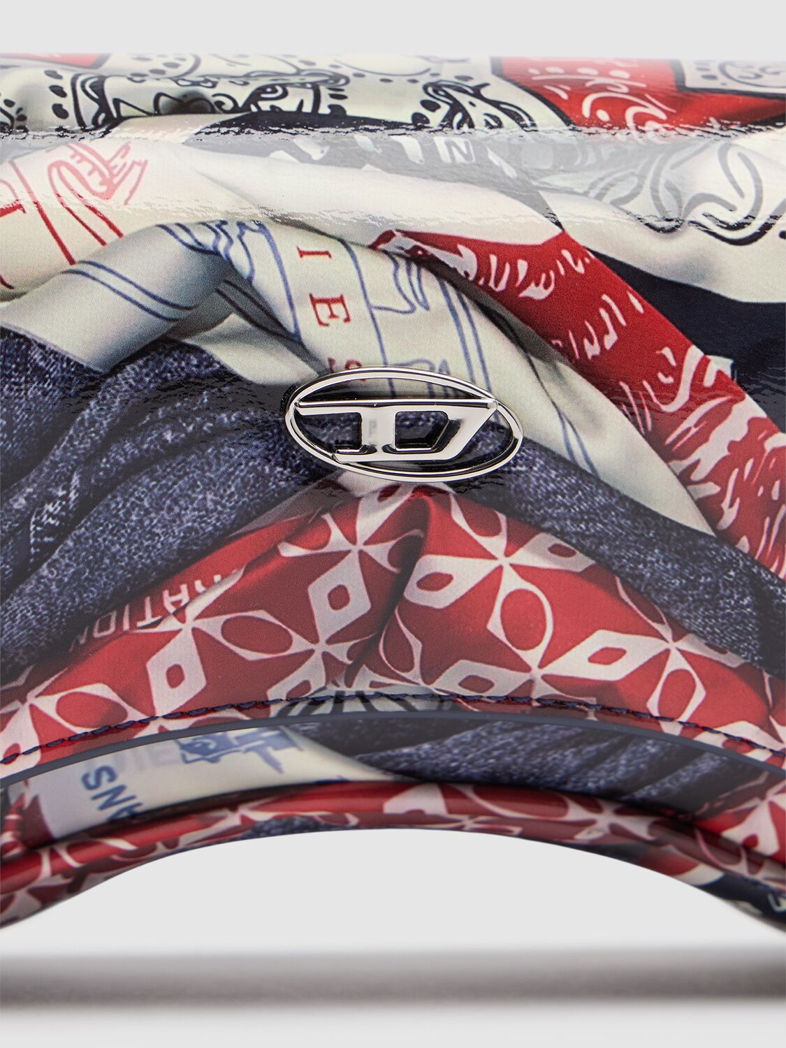 Shop Diesel Play Crossbody Printed Bag