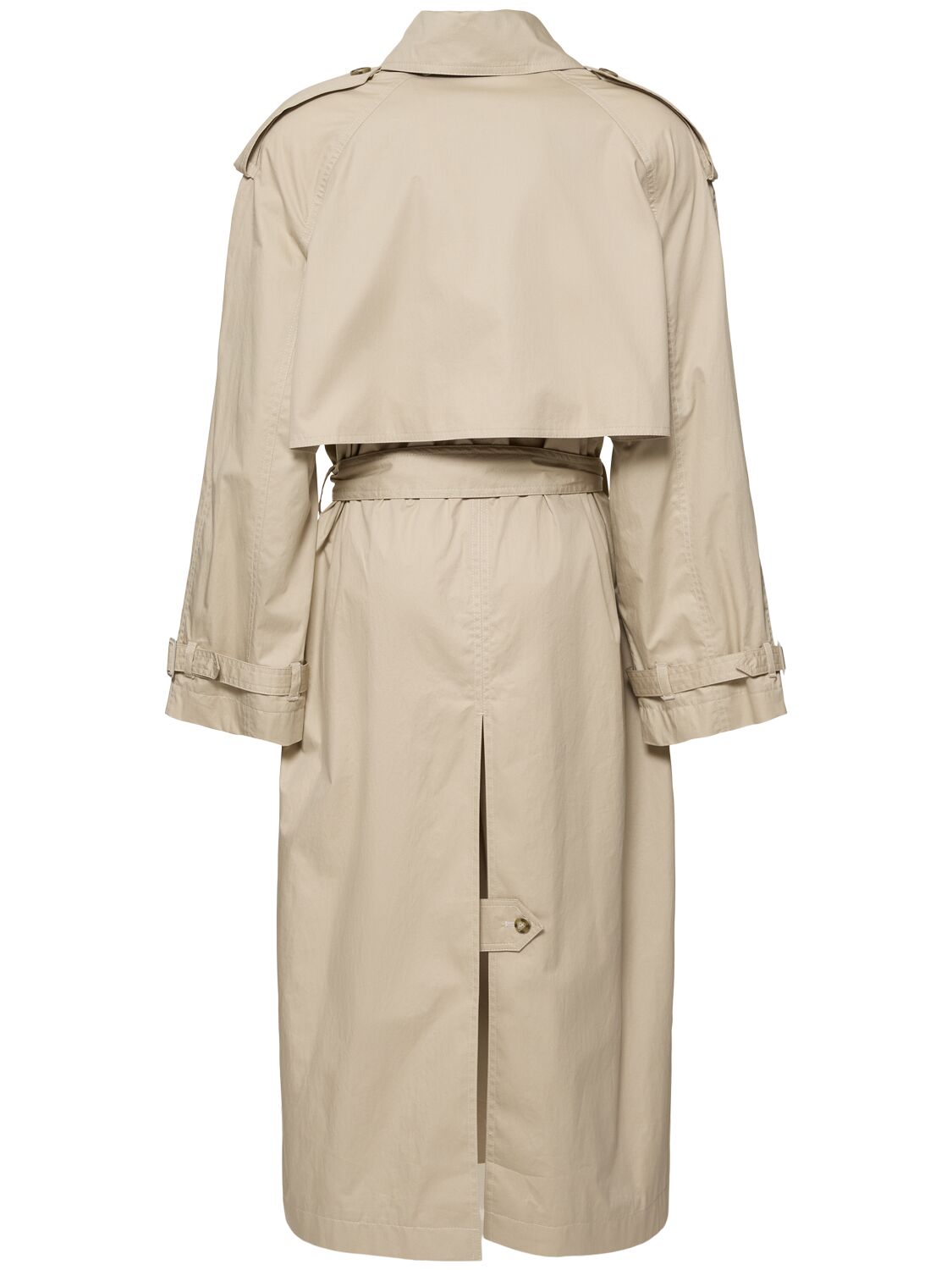 Stella Mccartney Light Cotton Oversize Trench Coat