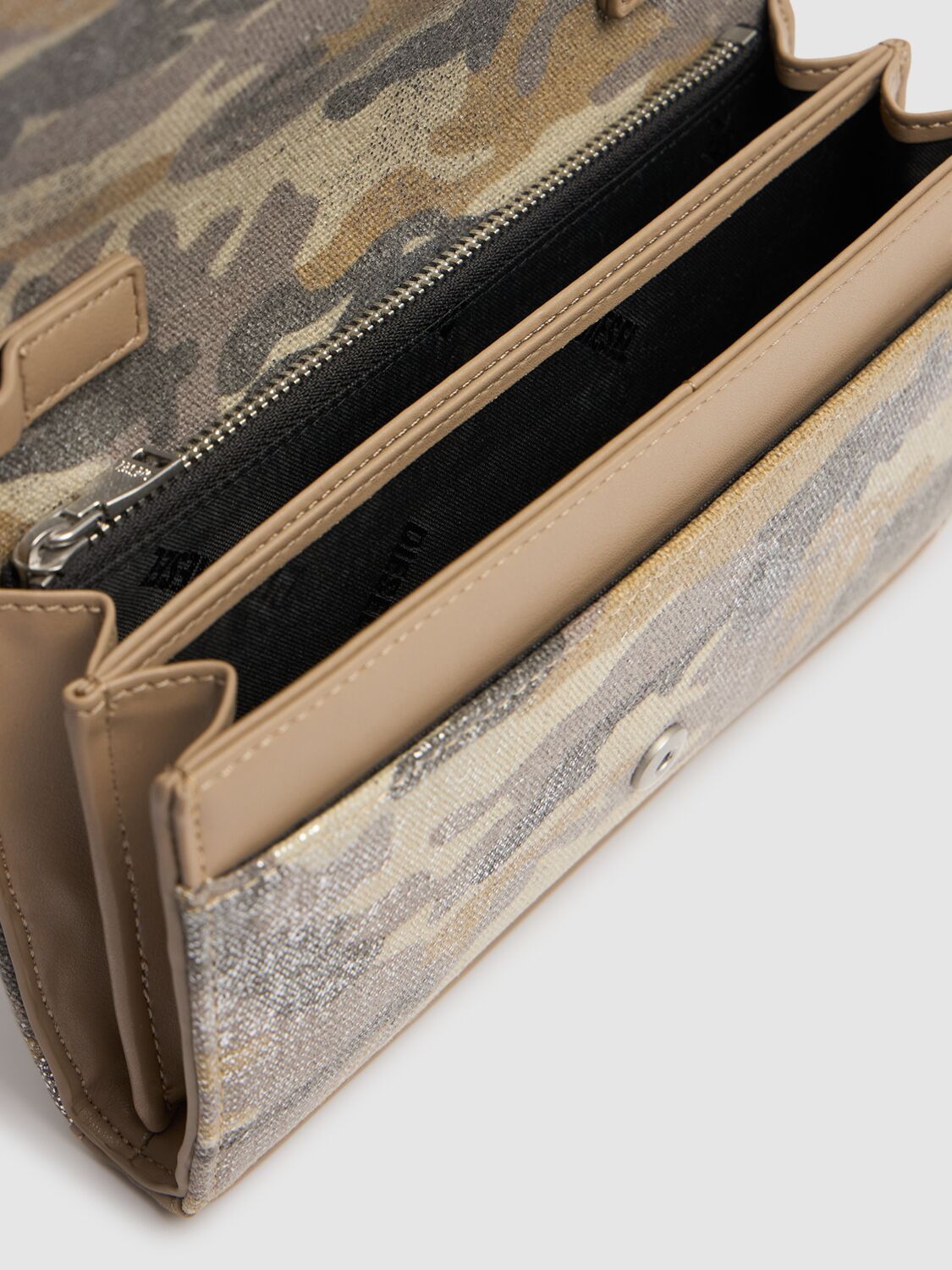 DIESEL CHARM-D CANVAS WALLET W/CHAIN 