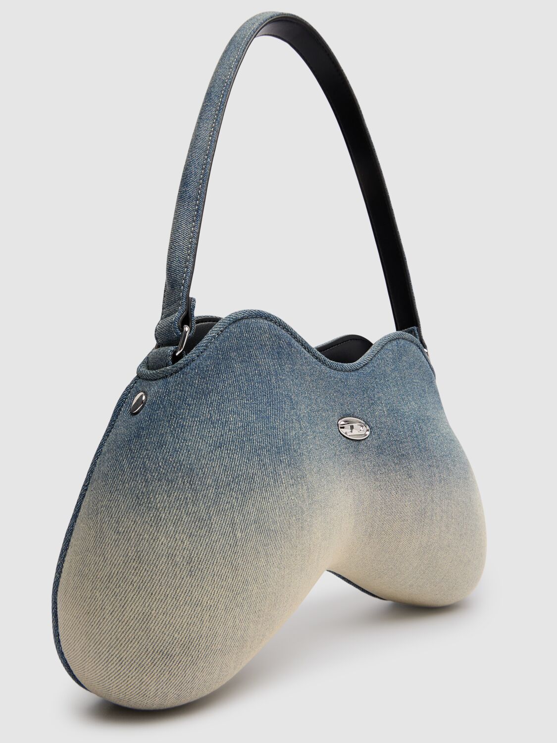 Diesel Double-d Denim Shoulder Bag