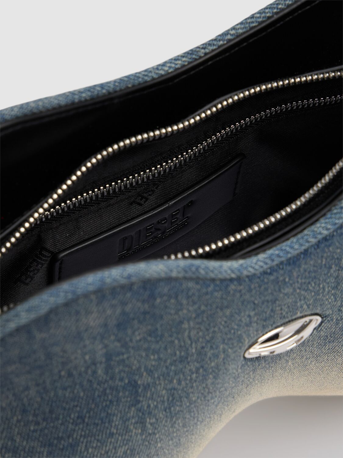 Diesel Double-d Denim Shoulder Bag
