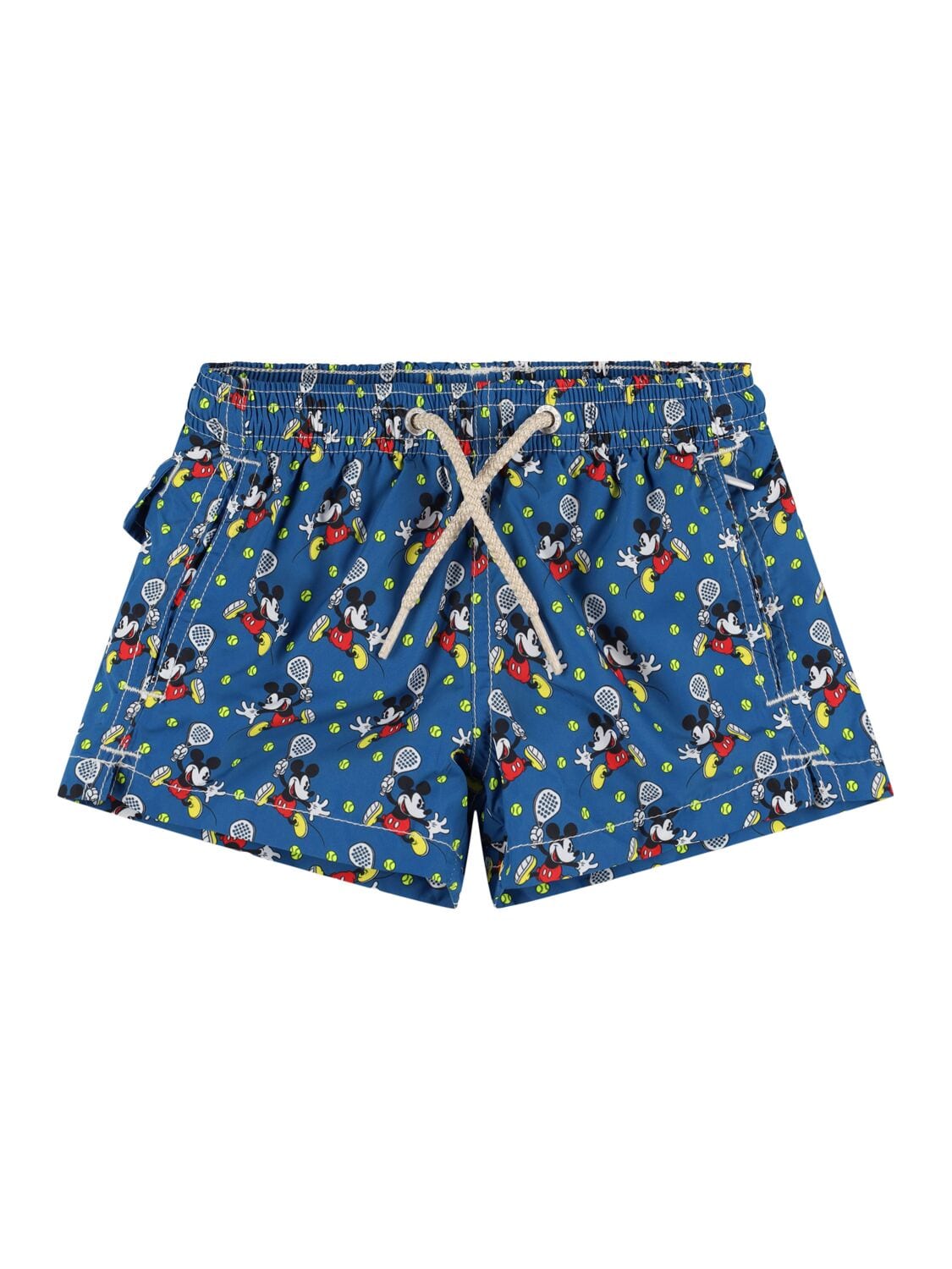 Mickey Print Nylon Swim Shorts