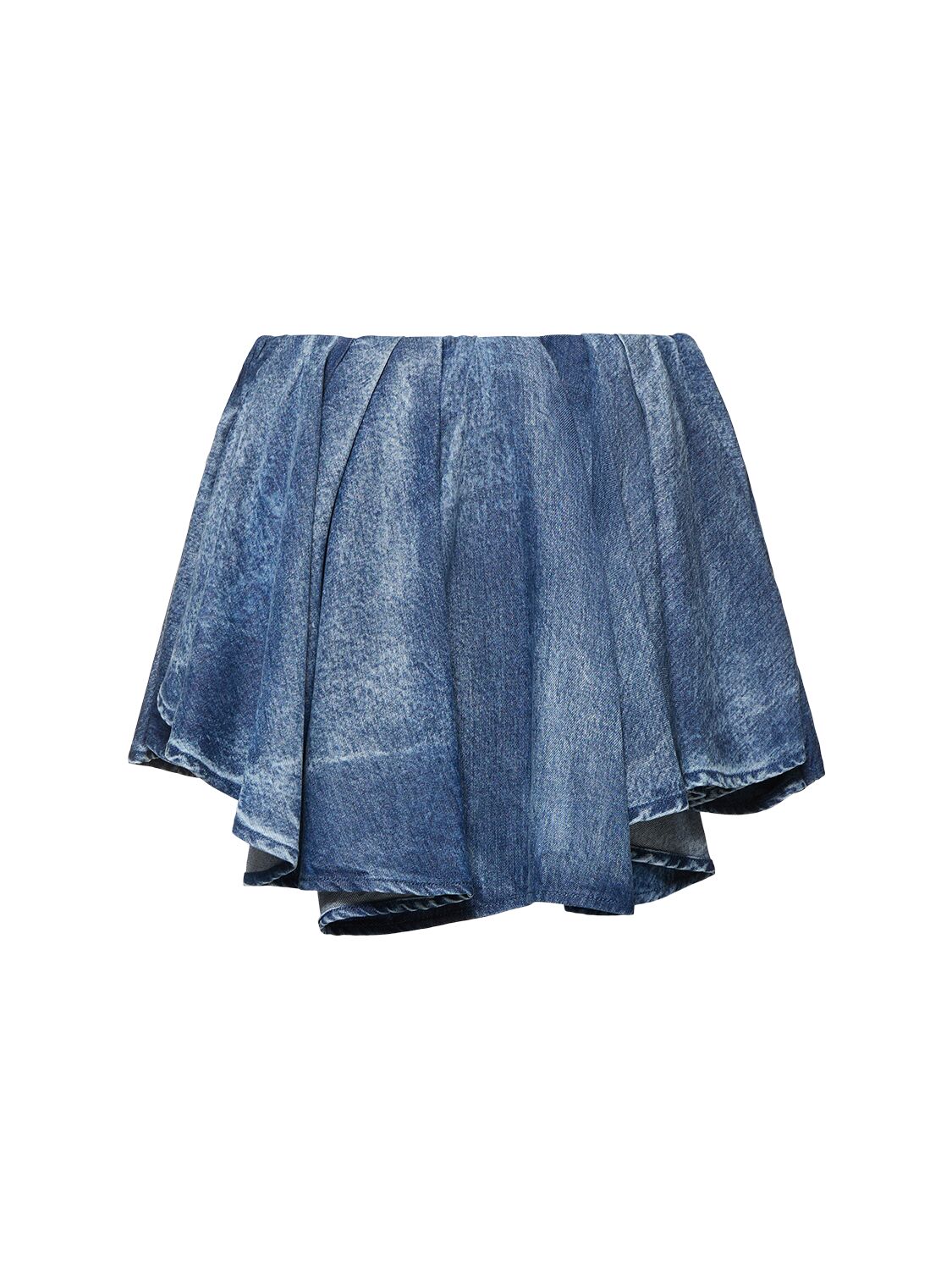 Shop Diesel De-ria Draped Mini Skirt