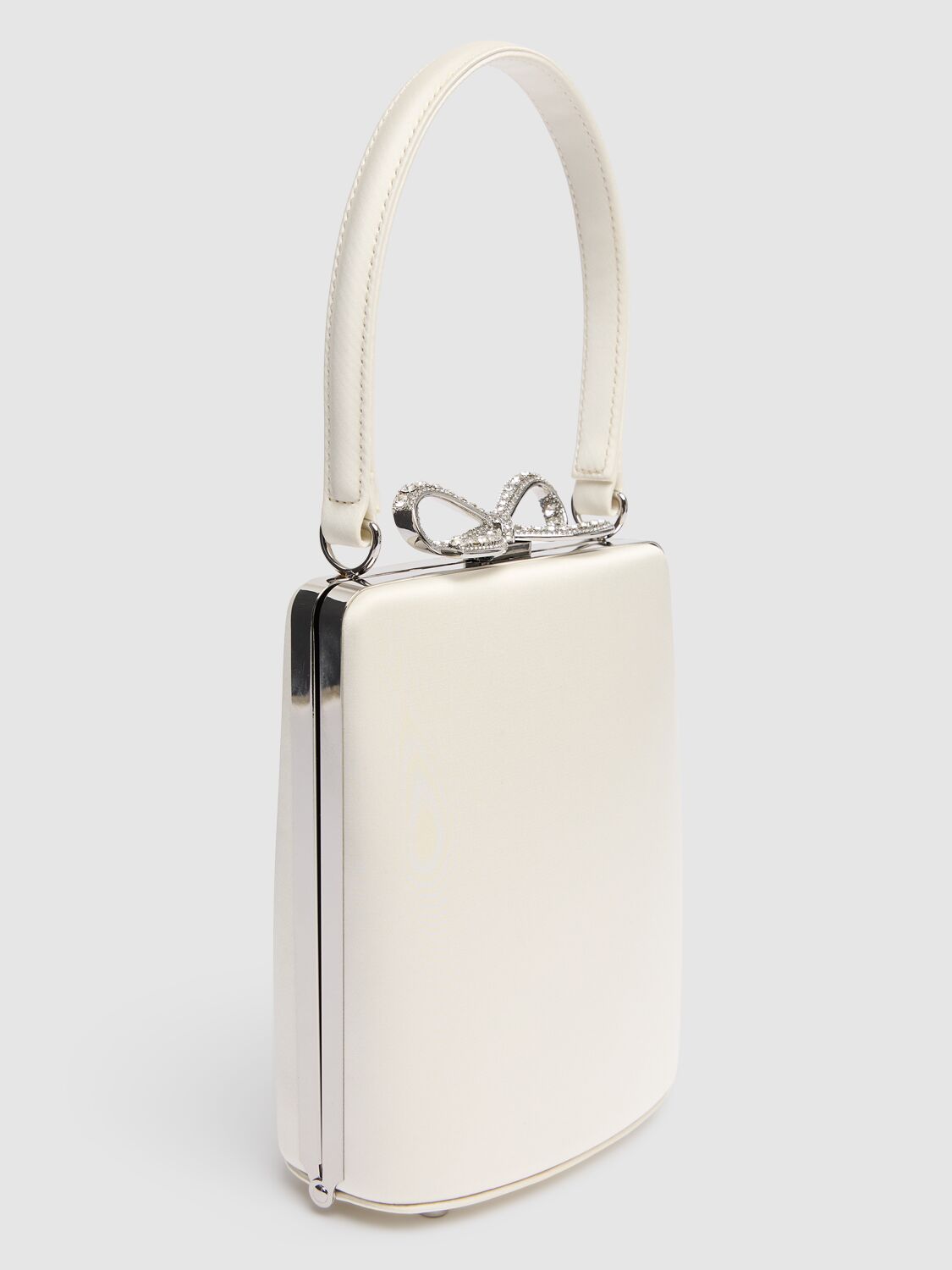 Self-portrait Mini Bow Satin Bag