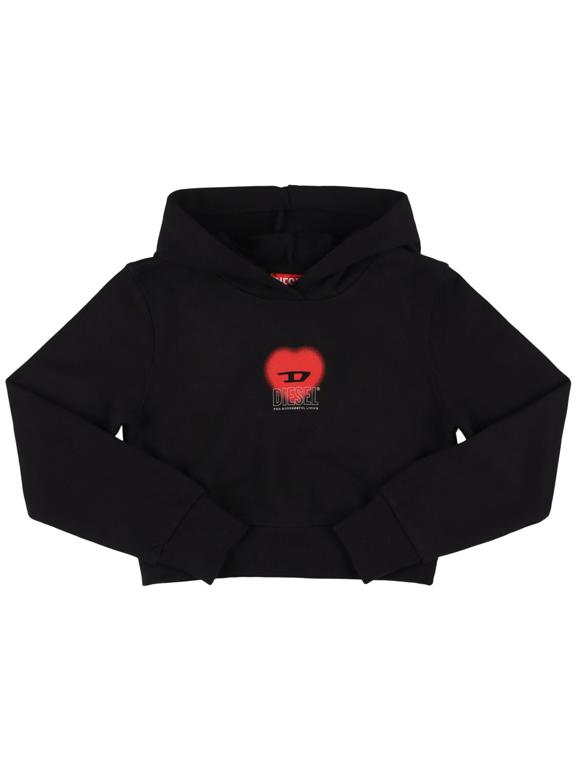 Diesel Logo Cotton Hoodie