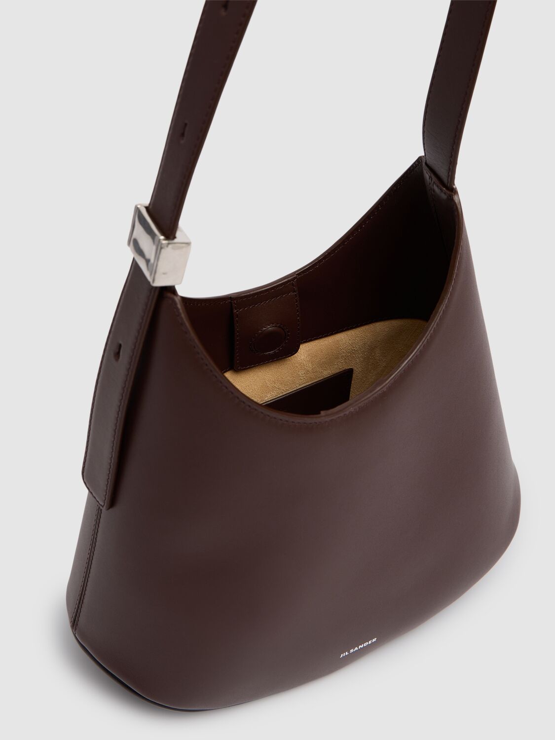 JIL SANDER SMALL ELDORADO SMOOTH LEATHER BAG
