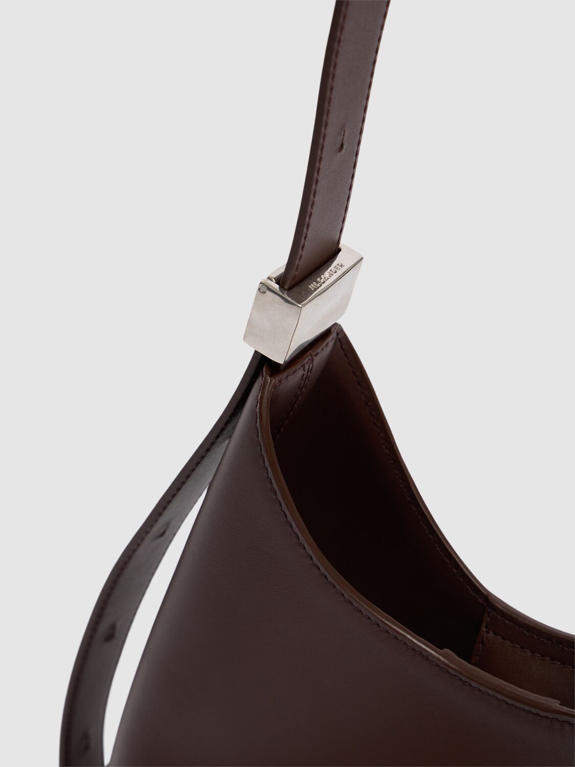 JIL SANDER SMALL ELDORADO SMOOTH LEATHER BAG