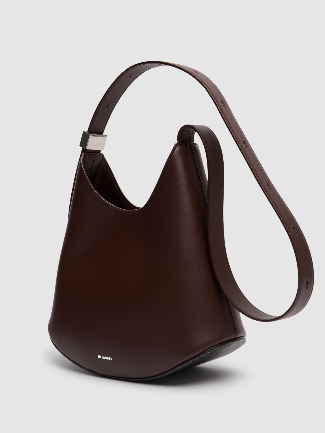JIL SANDER SMALL ELDORADO SMOOTH LEATHER BAG
