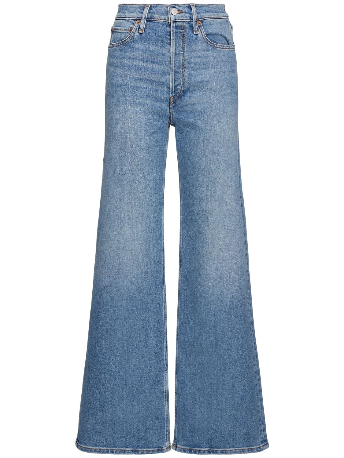 S Ultra High Rise Wide Leg Jeans - RE/DONE - Modalova