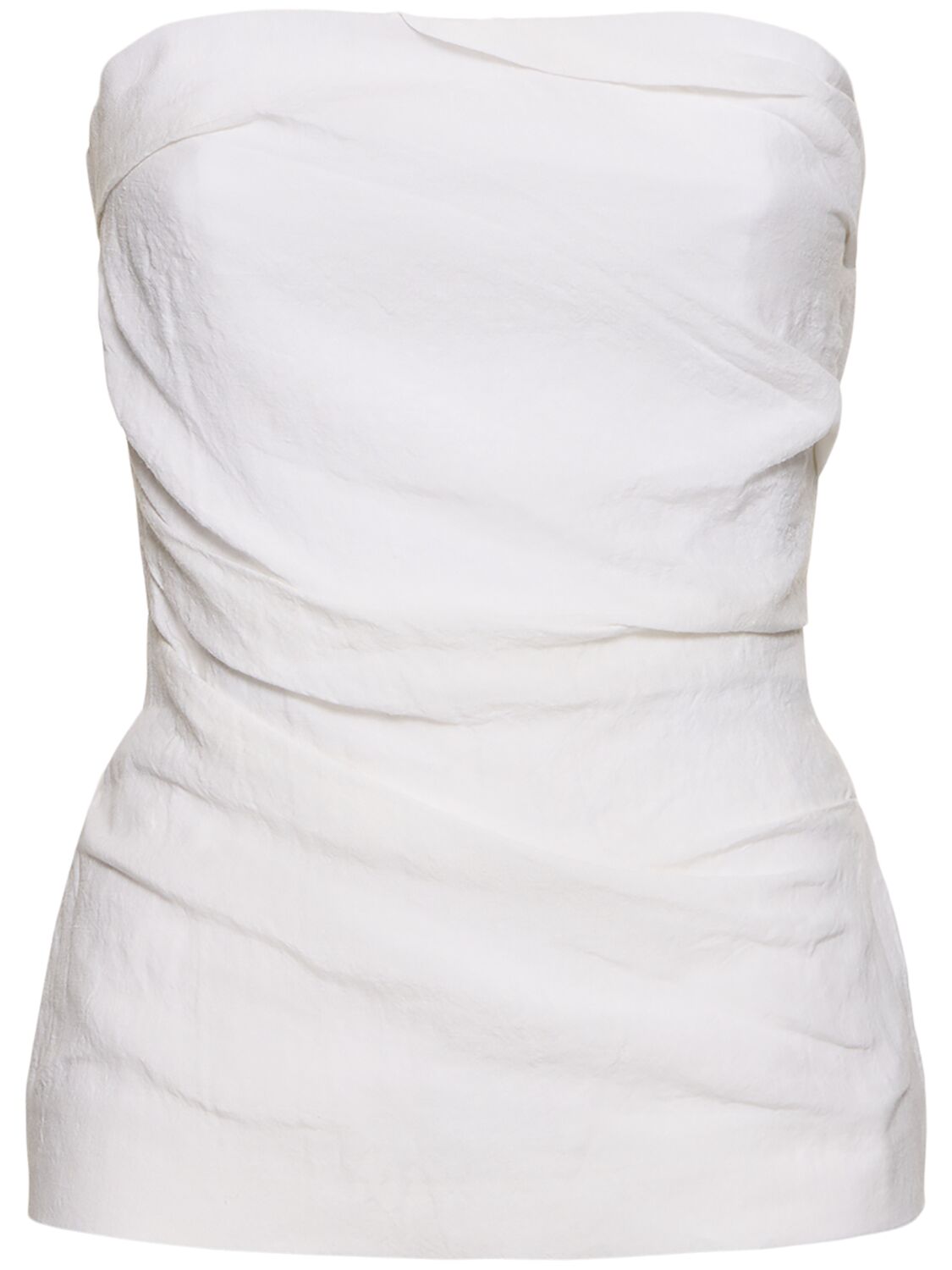 Tove Izel Linen Bandeau Top