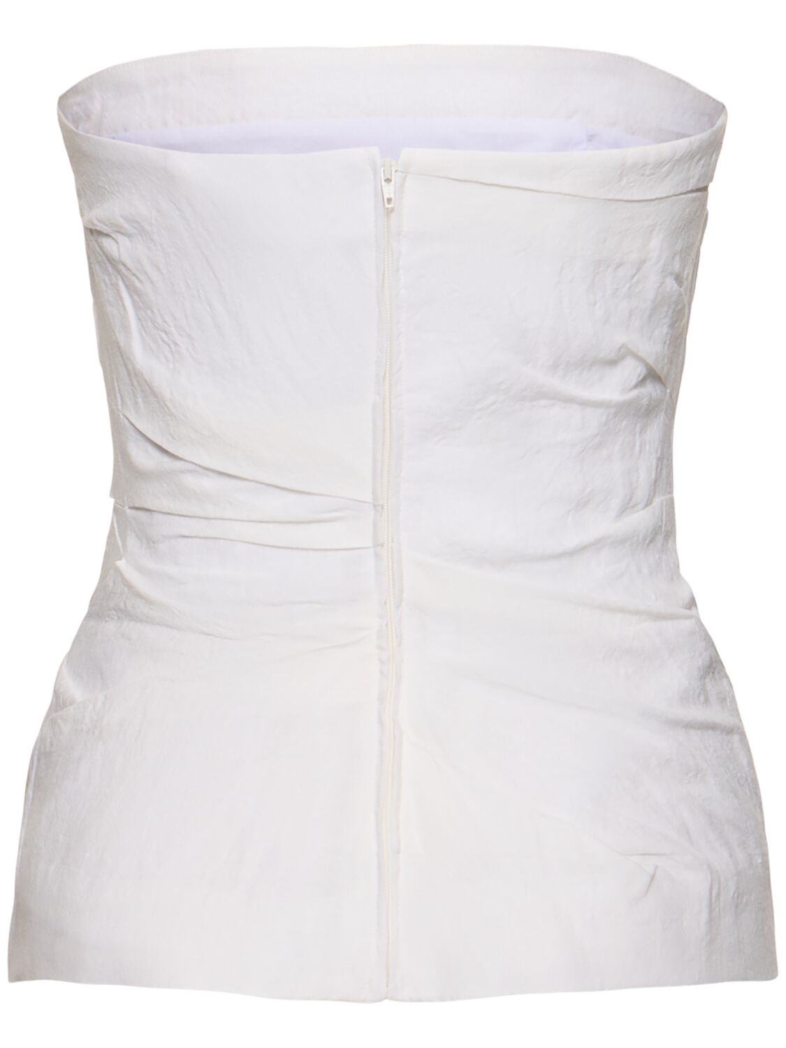 Shop Tove Izel Linen Bandeau Top