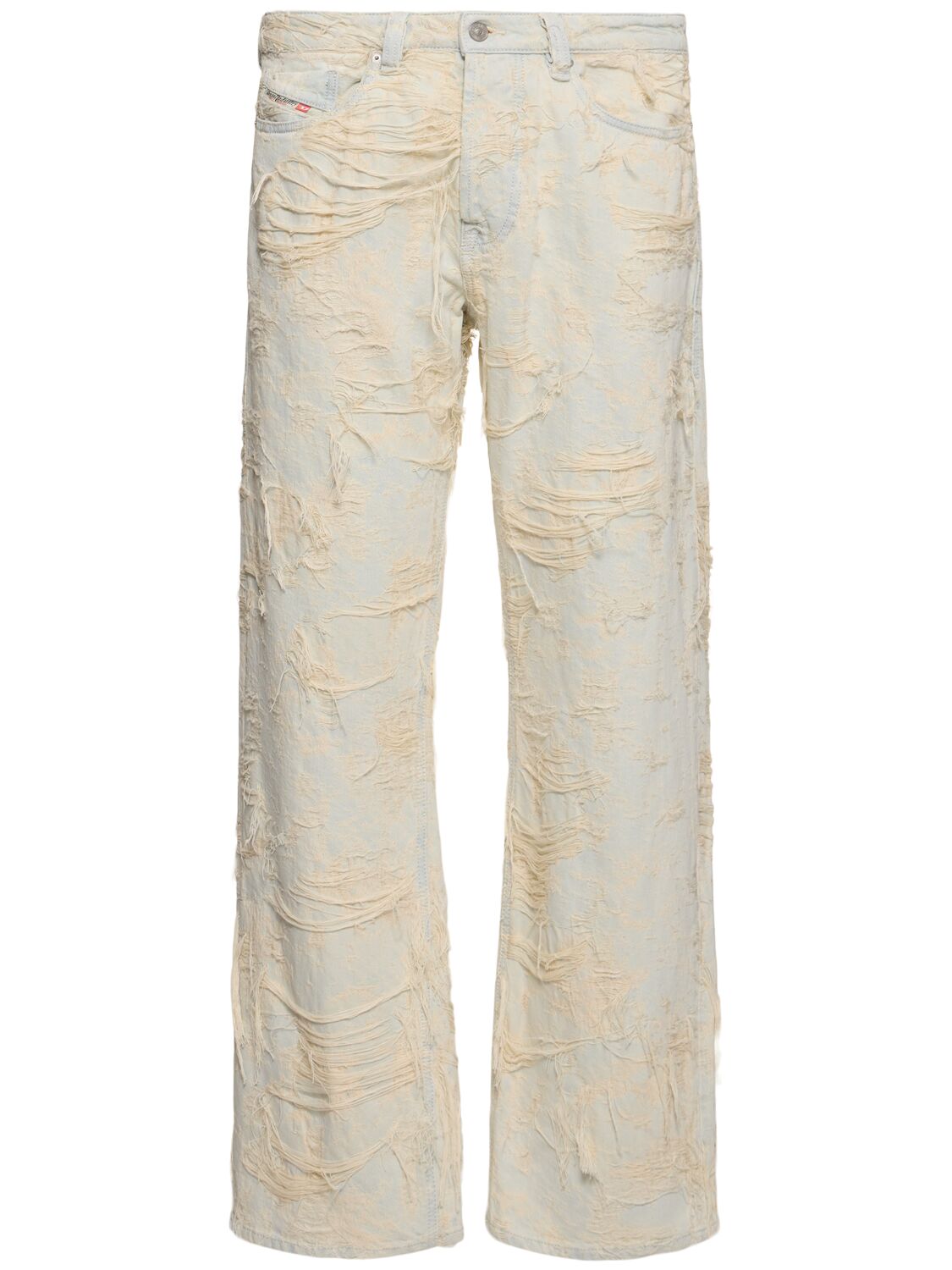 D-eeper-fsg Distressed Jeans - DIESEL - Modalova
