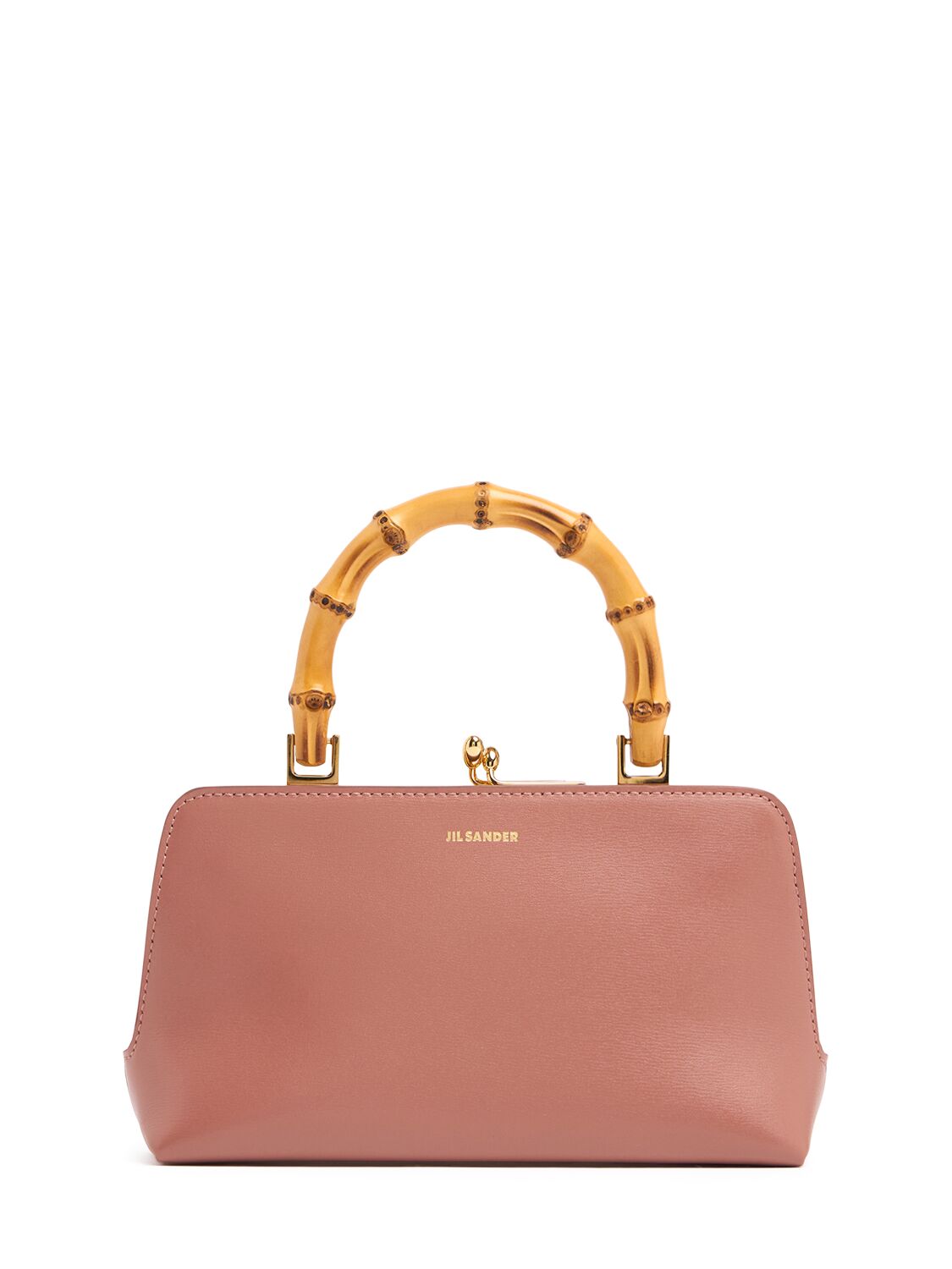 Mini Goji Bamboo Leather Bag - JIL SANDER - Modalova