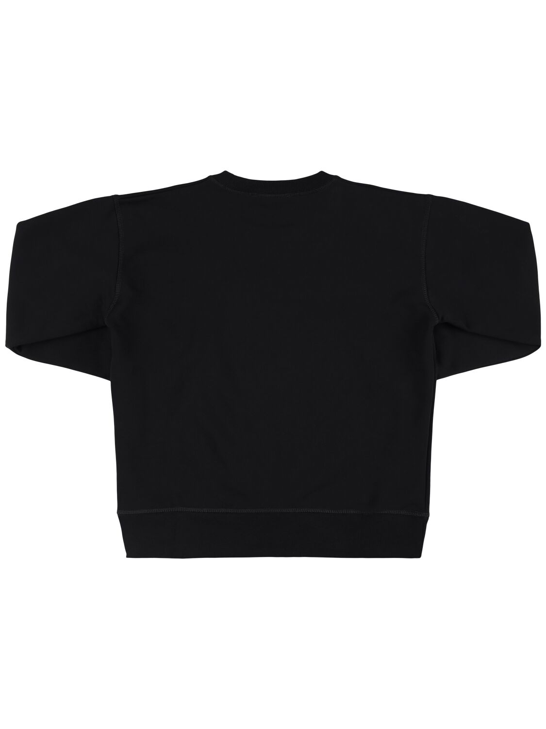 Dsquared2 Printed Cotton Crewneck Sweatshirt