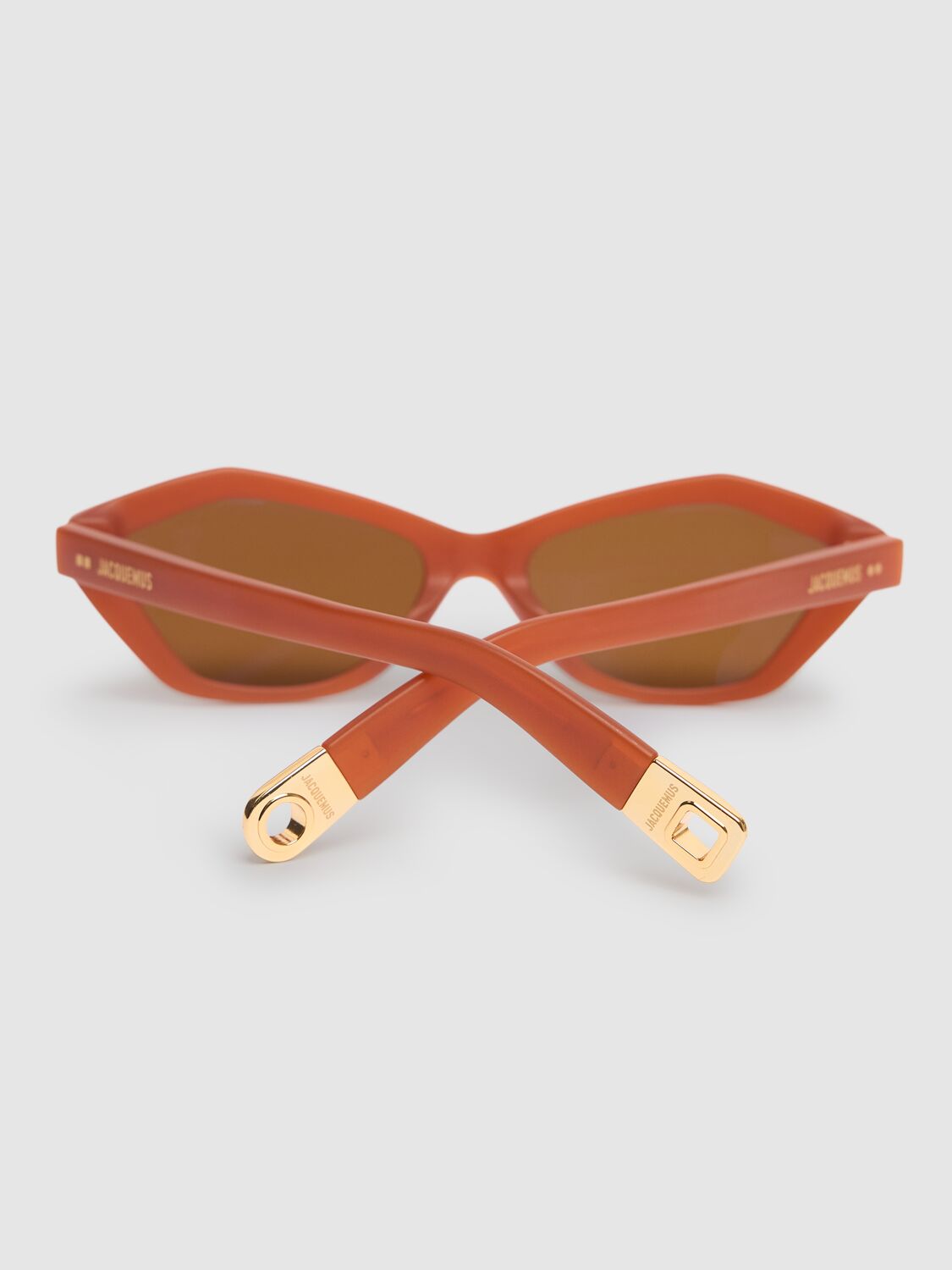 Jacquemus Womens Brown Jac42c10sun Bambino Diamond-frame Acetate Sunglasses
