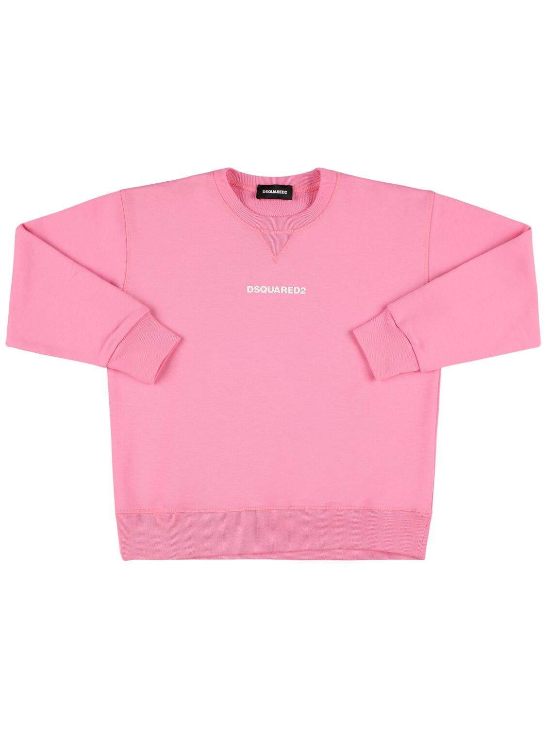 Dsquared2 Logo Cotton Crewneck Sweatshirt