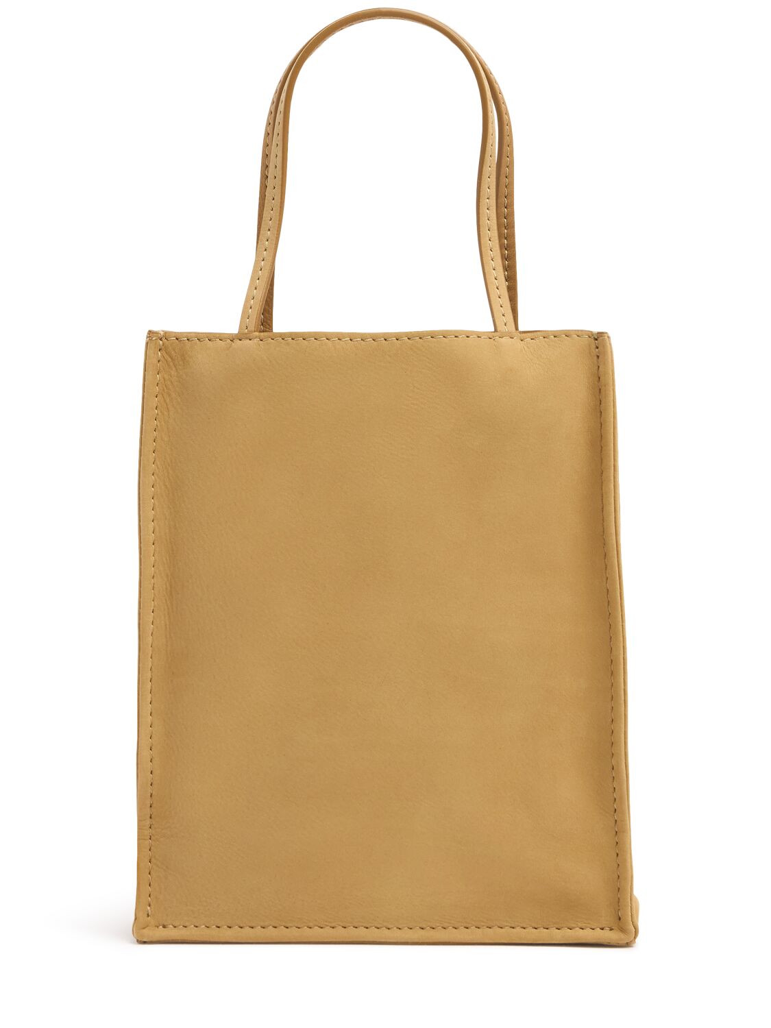 The Row Small To Go Suede Top Handle Bag