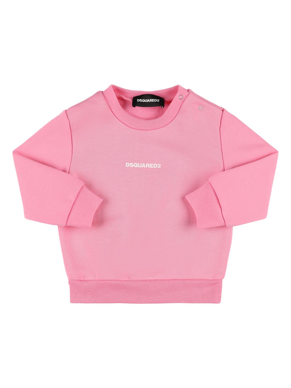 Dsquared2 Logo Cotton Crewneck Sweatshirt