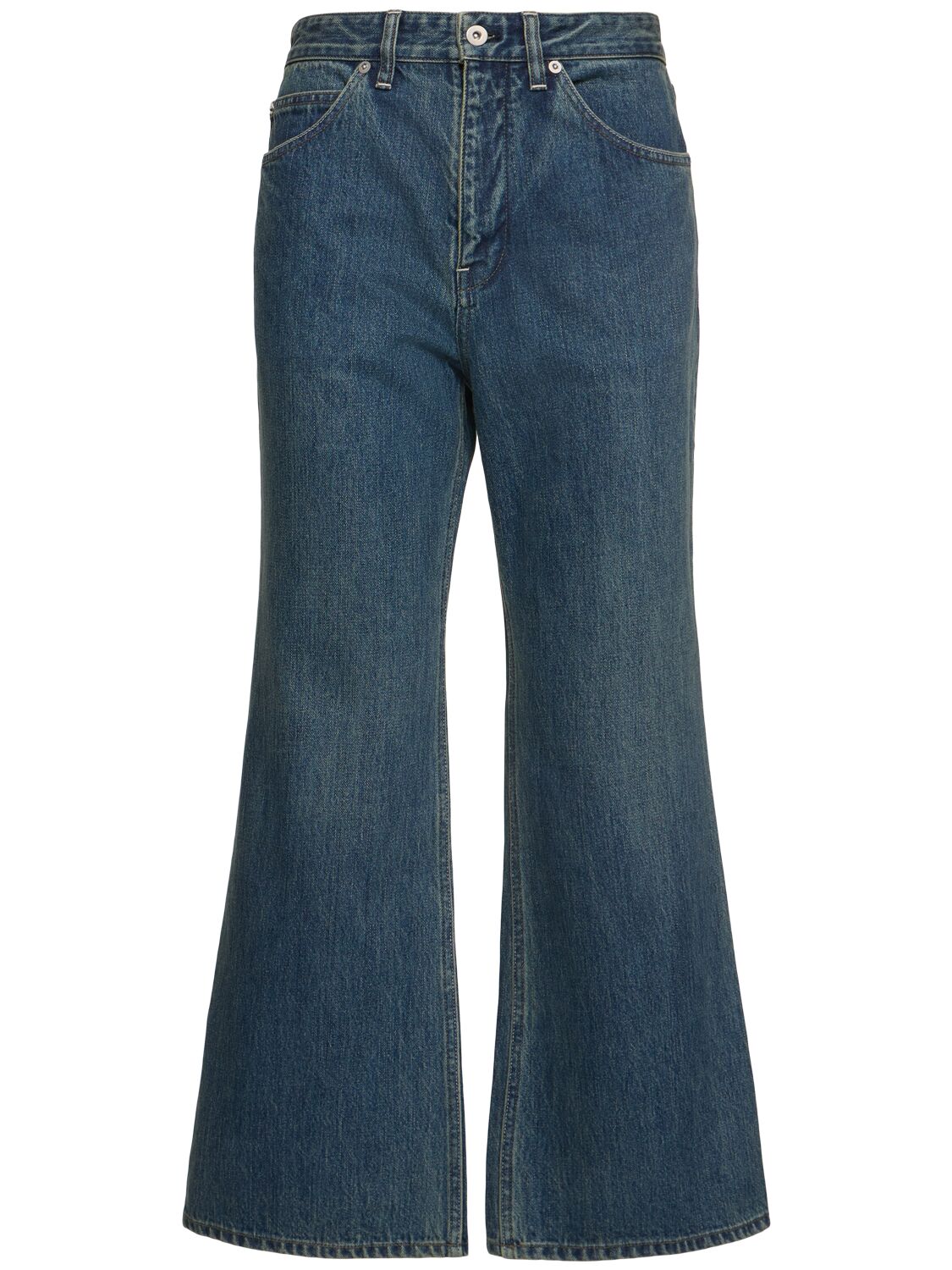 Jean Court Ample En Denim - JIL SANDER - Modalova