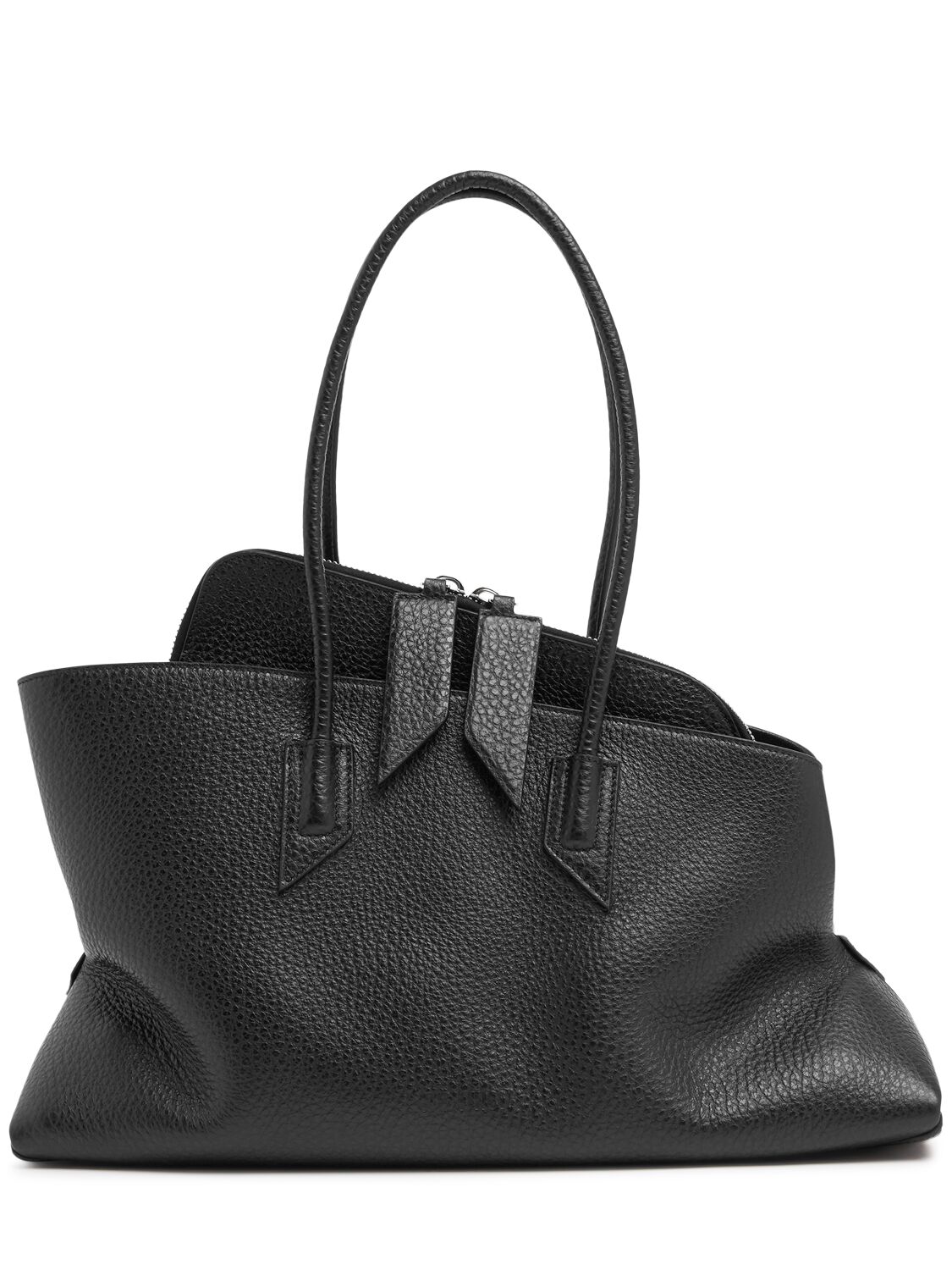 Sac Cabas En Cuir Grainé La Passeggiata - THE ATTICO - Modalova