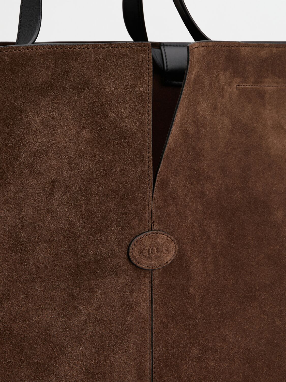 Tod's Medium Dbm Suede Shopping Bag
