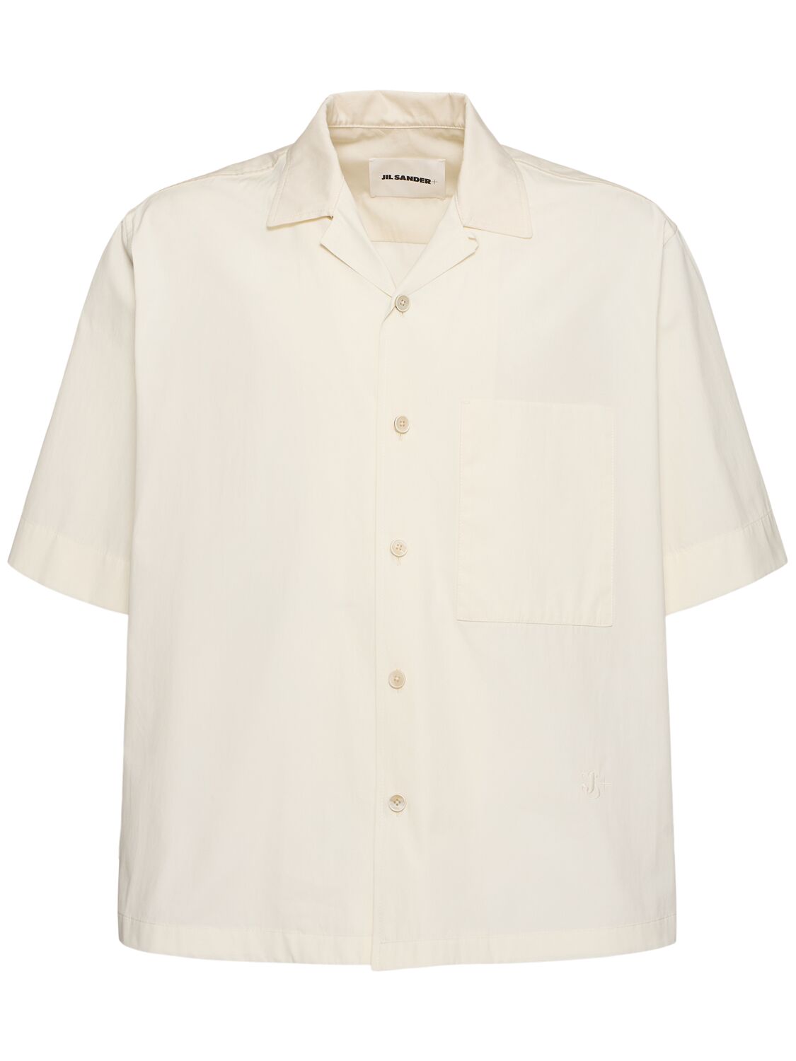 Chemise Manches Courtes En Coton - JIL SANDER - Modalova