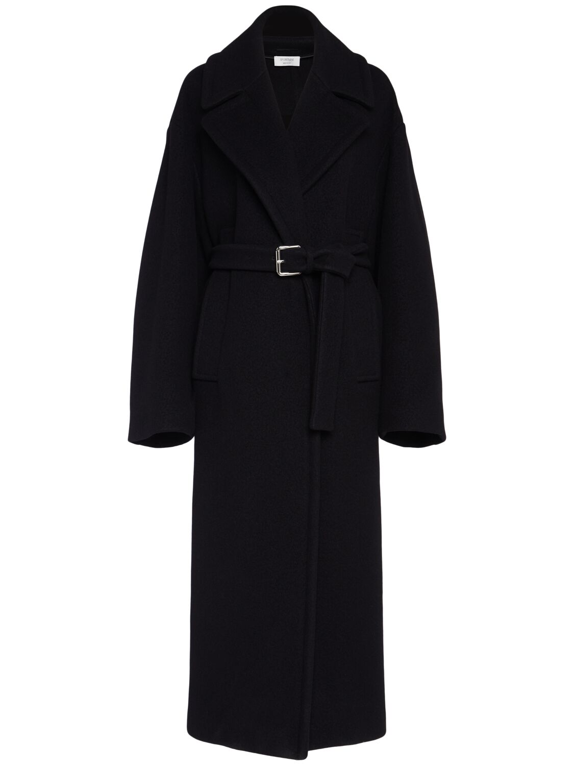 Sportmax Zebra Wool Long Coat