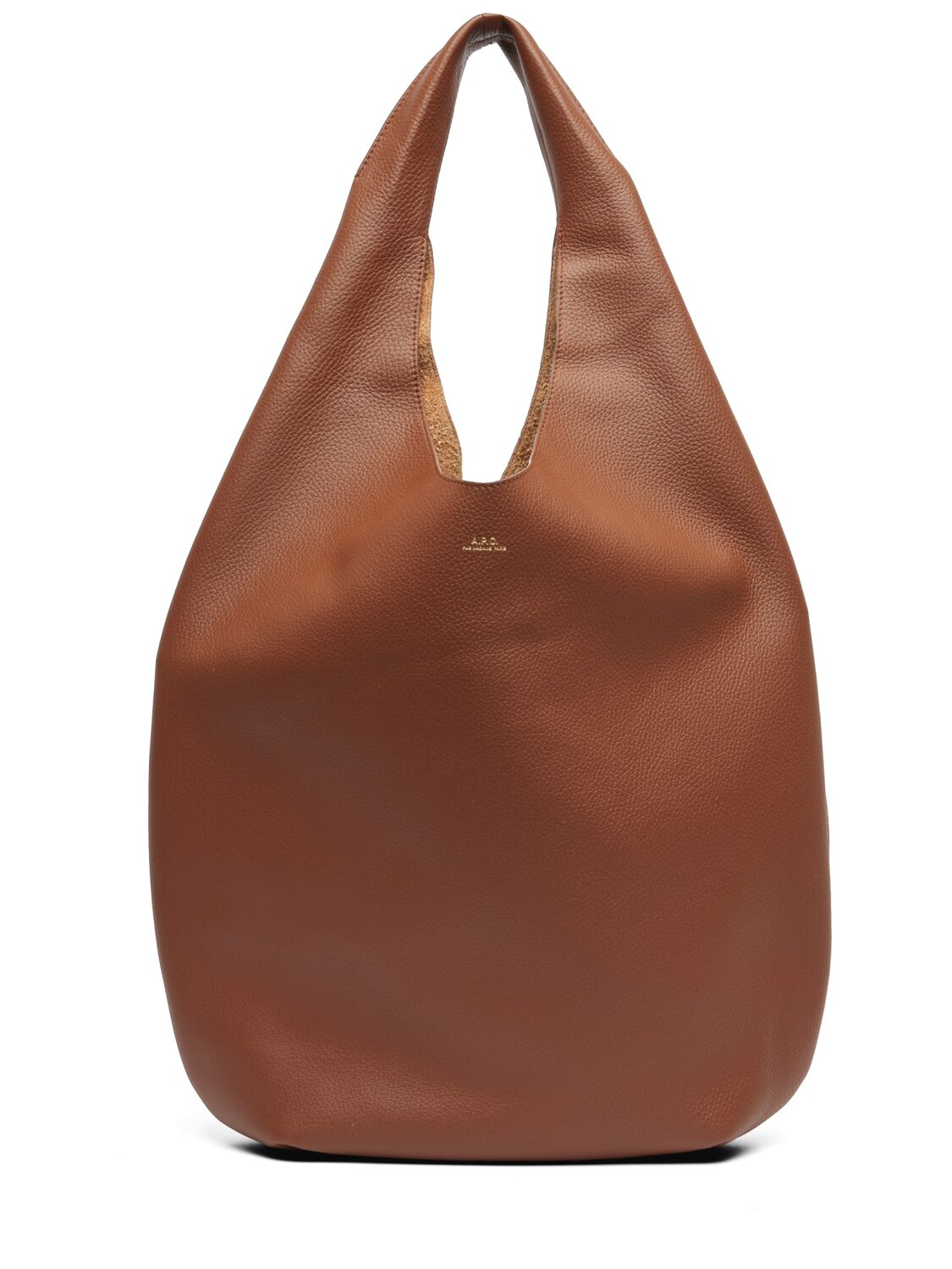 Le Neige Grain Leather Tote Bag