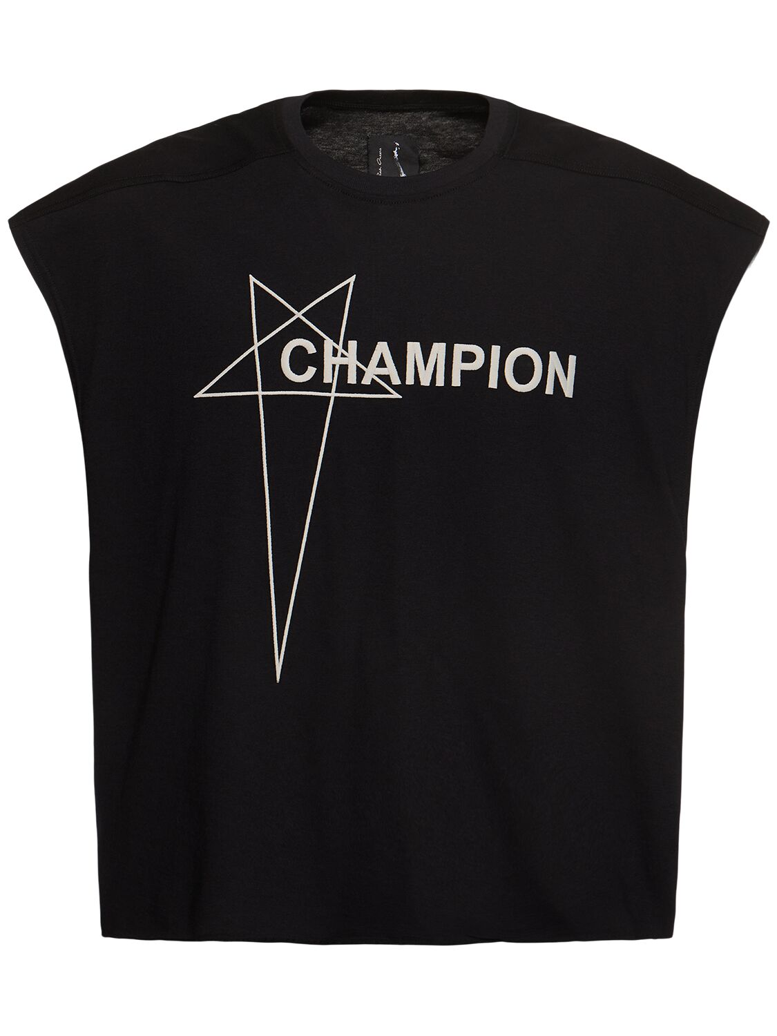 Débardeur En Coton Champion Micro Tatlin - RICK OWENS - Modalova
