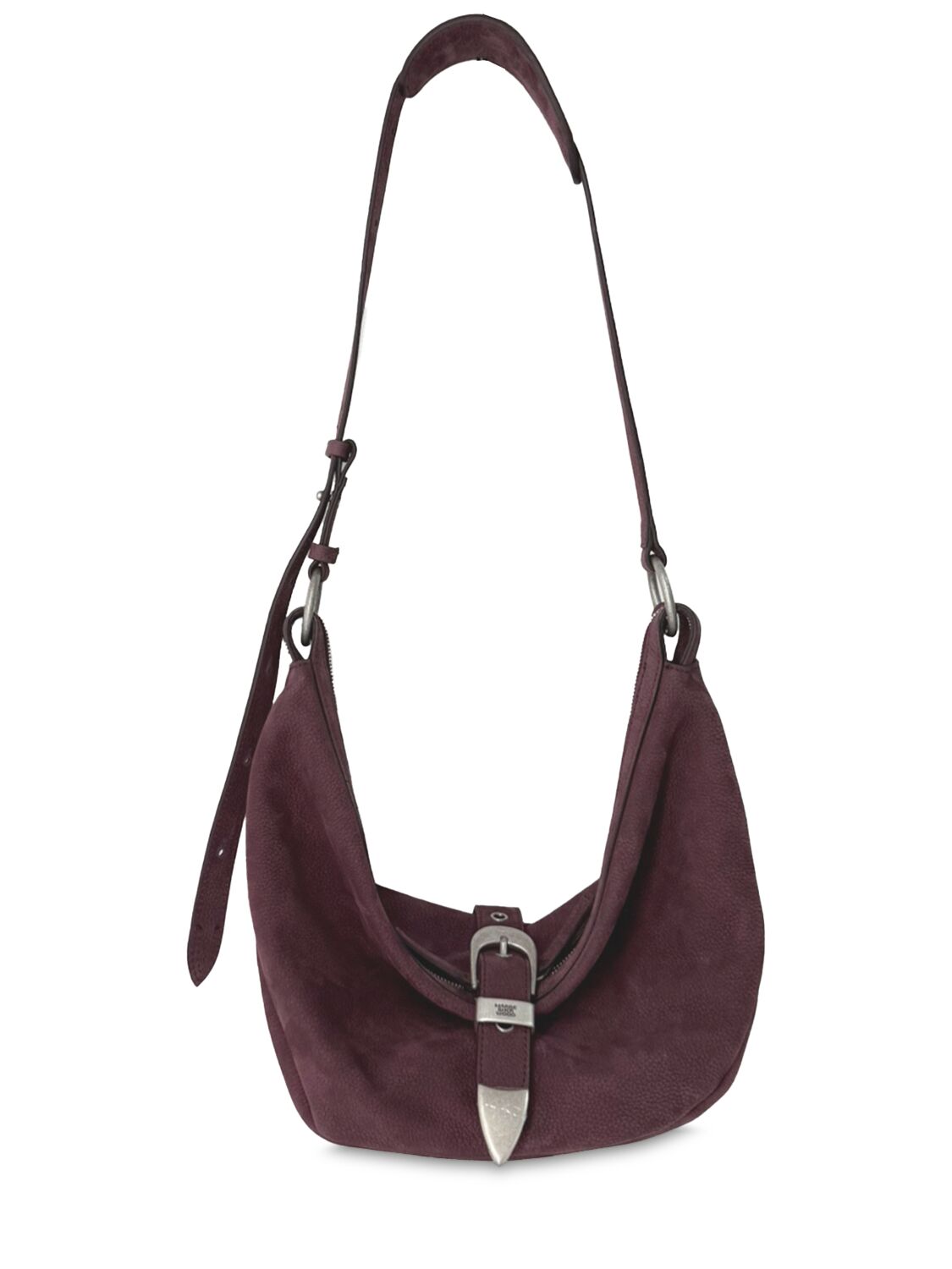 MARGESHERWOOD Medium Belted Nubuck Shoulder Bag