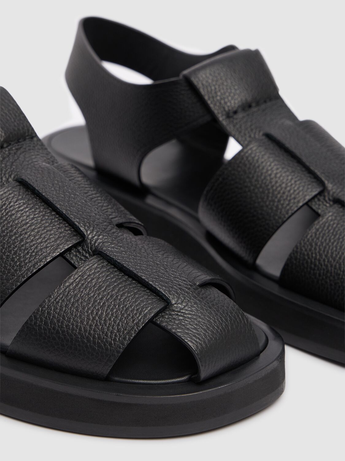 Shop The Row Fisherman Leather Sandals
