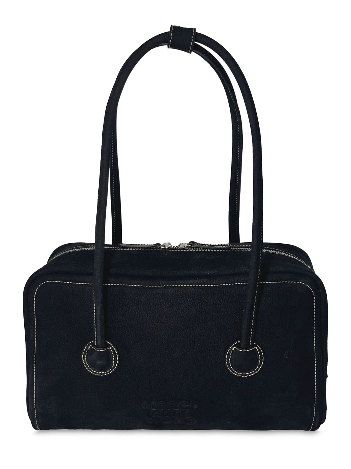 MARGESHERWOOD Soft Boston Nubuck Shoulder Bag