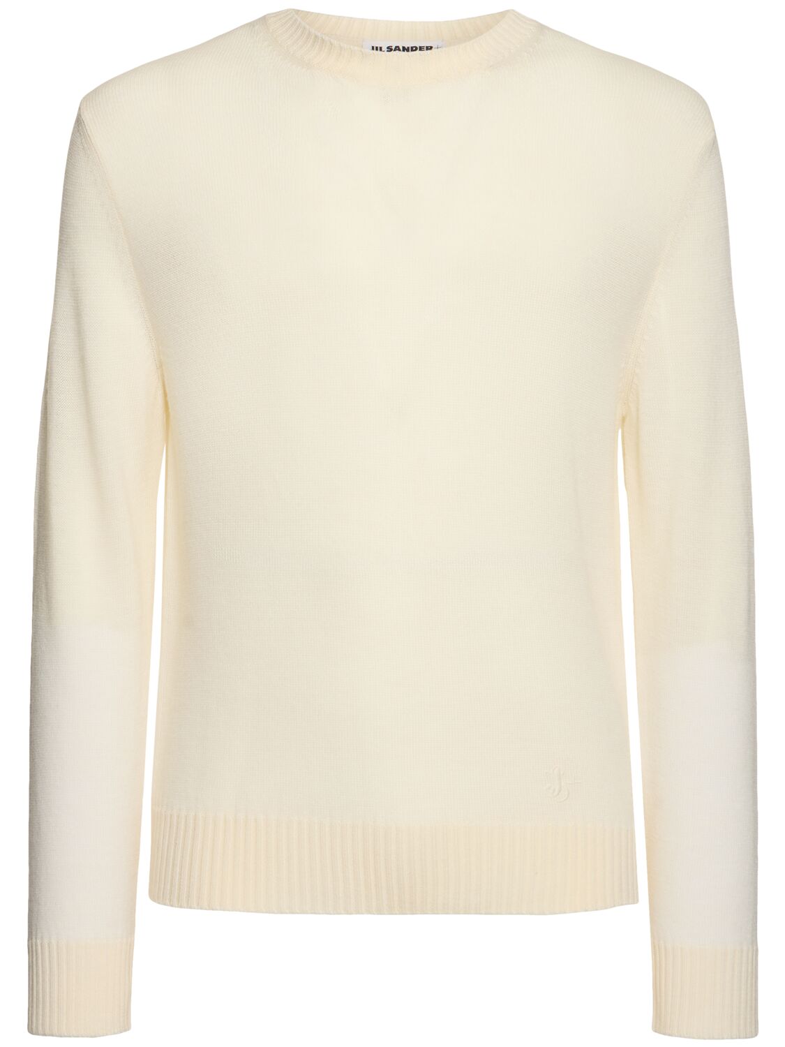 Pull-over À Col Ras-du-cou En Laine - JIL SANDER - Modalova