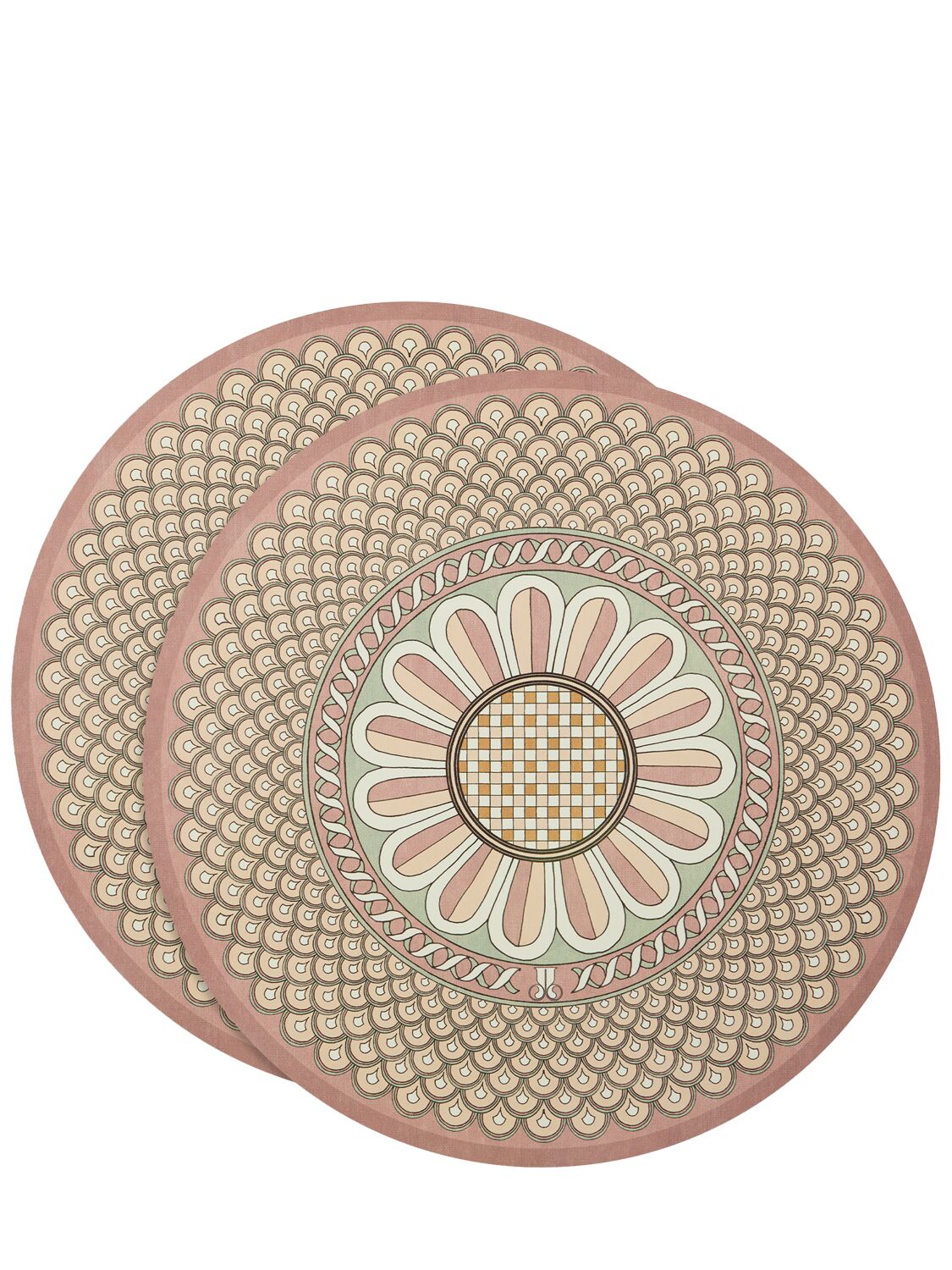 La Doublej Set Of 2 Napoli Hardback Placemats