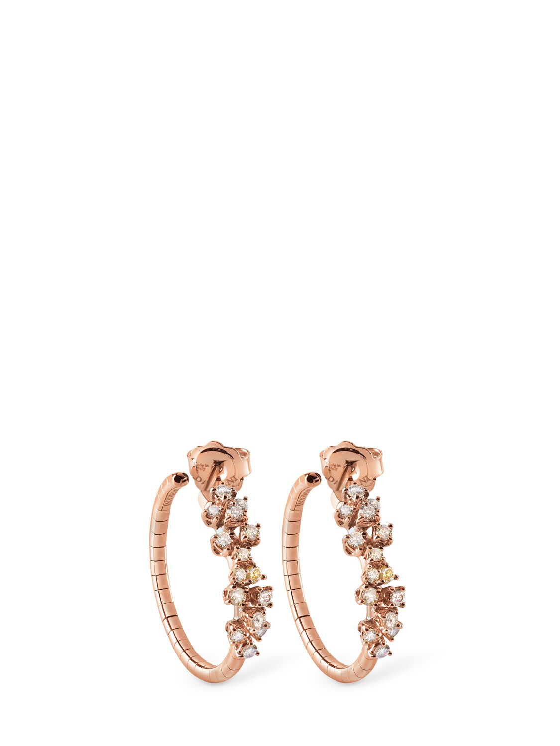 Boucles D'oreilles Diamants & Or 18 K Mimosa Flexi - DAMIANI - Modalova