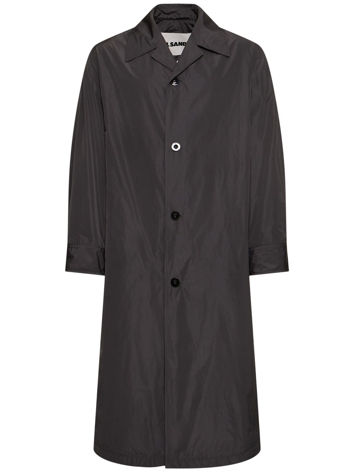 Trench-coat Long En Nylon - JIL SANDER - Modalova