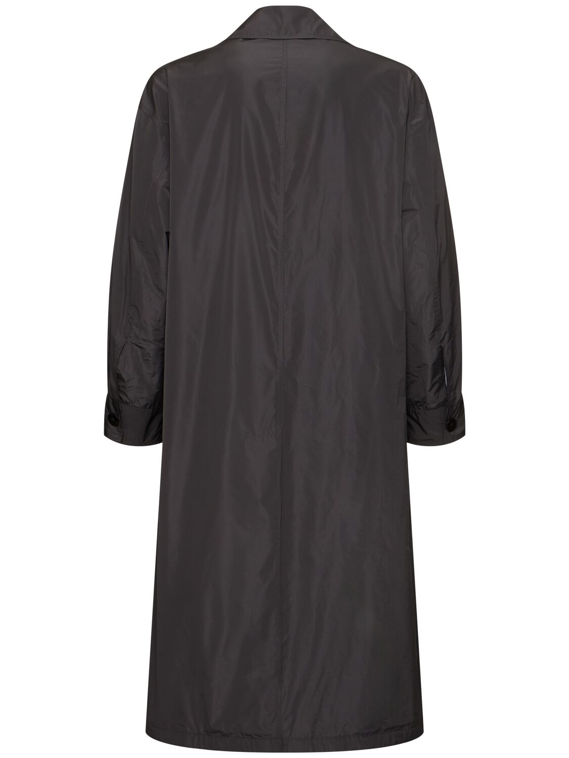 Jil Sander Single-breasted Trench Coat In Brown