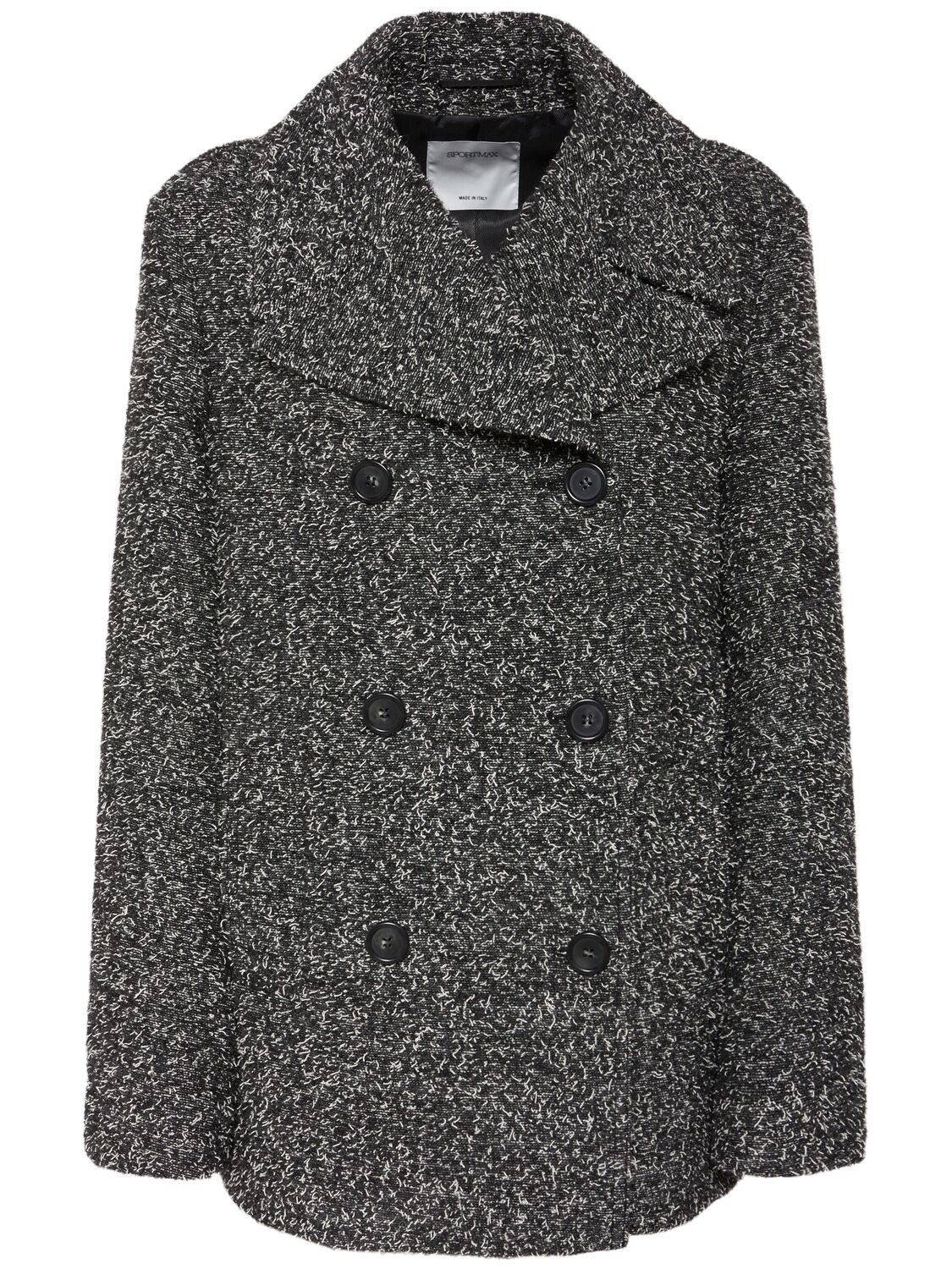 Sportmax Olaf Double Breast Wool Blend Short Coat