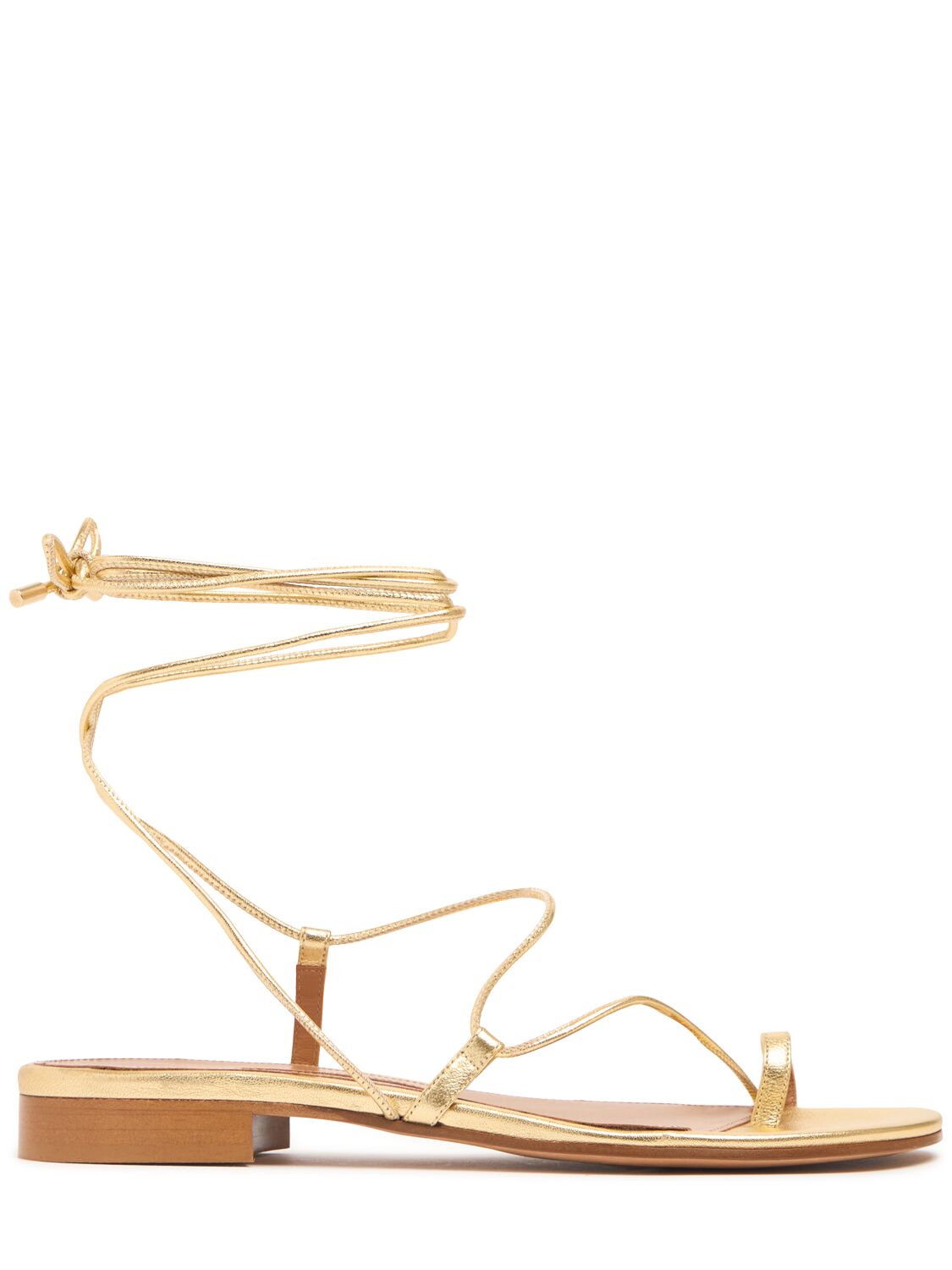 Emme Parsons 10mm Susan Metallic Leather Sandals