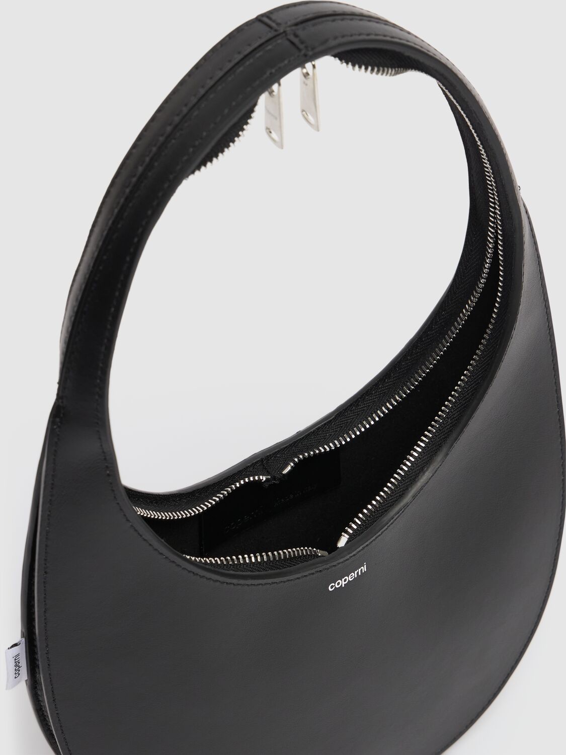 Coperni Mini Double Swipe Suede Gusset Bag