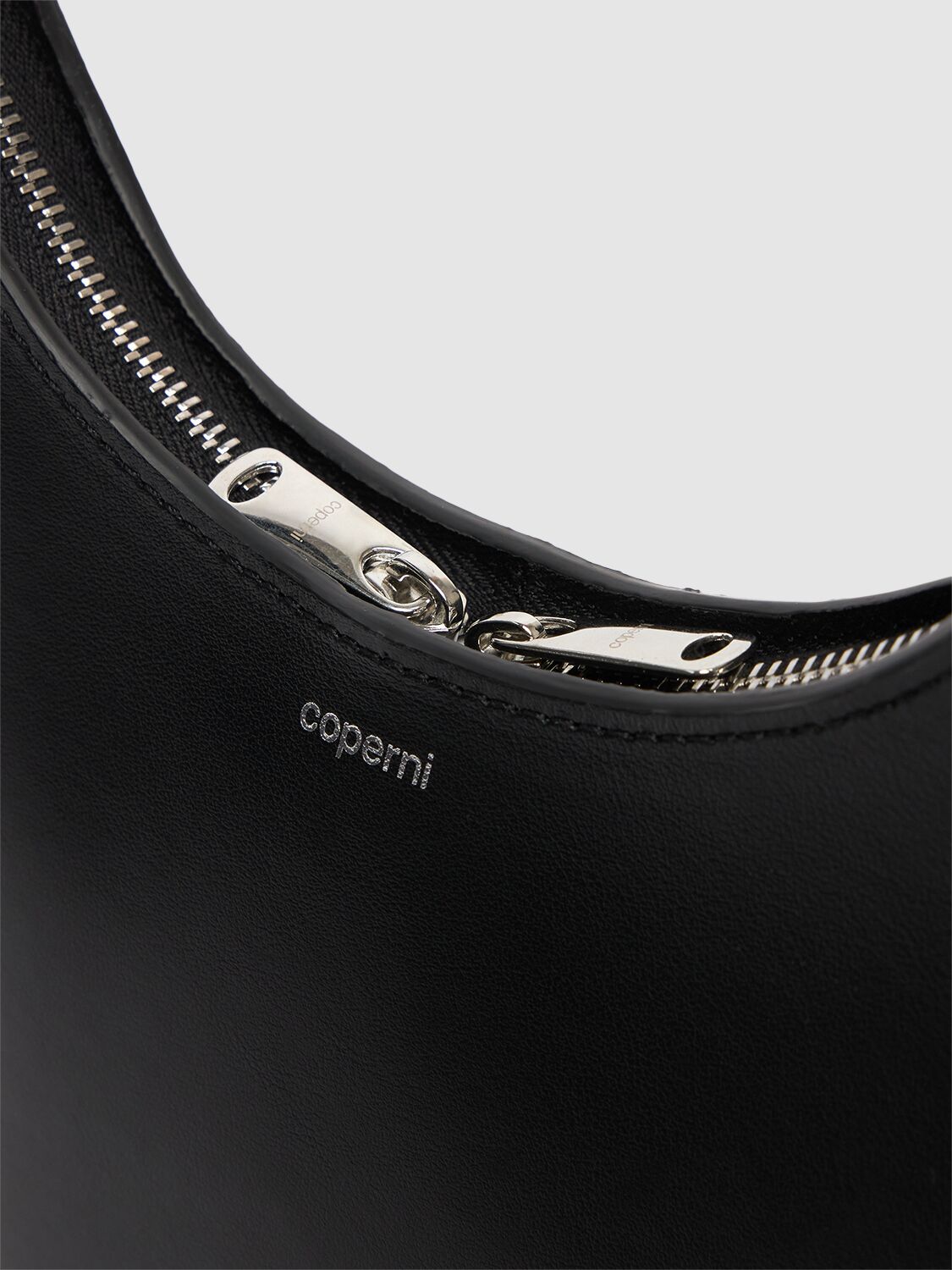 Coperni Mini Double Swipe Suede Gusset Bag